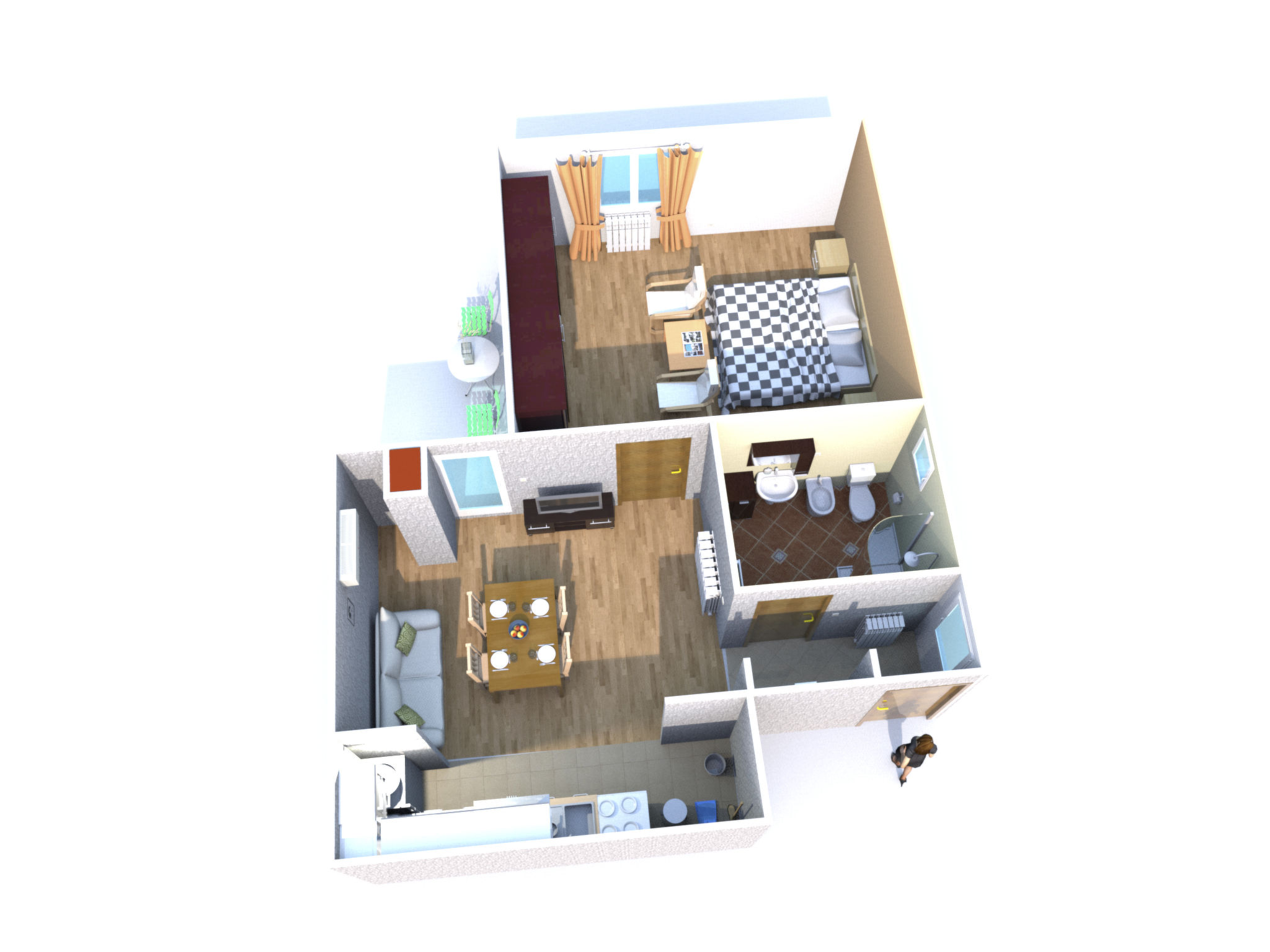 Photo of "Gemütlicher Garten" mit Terrasse