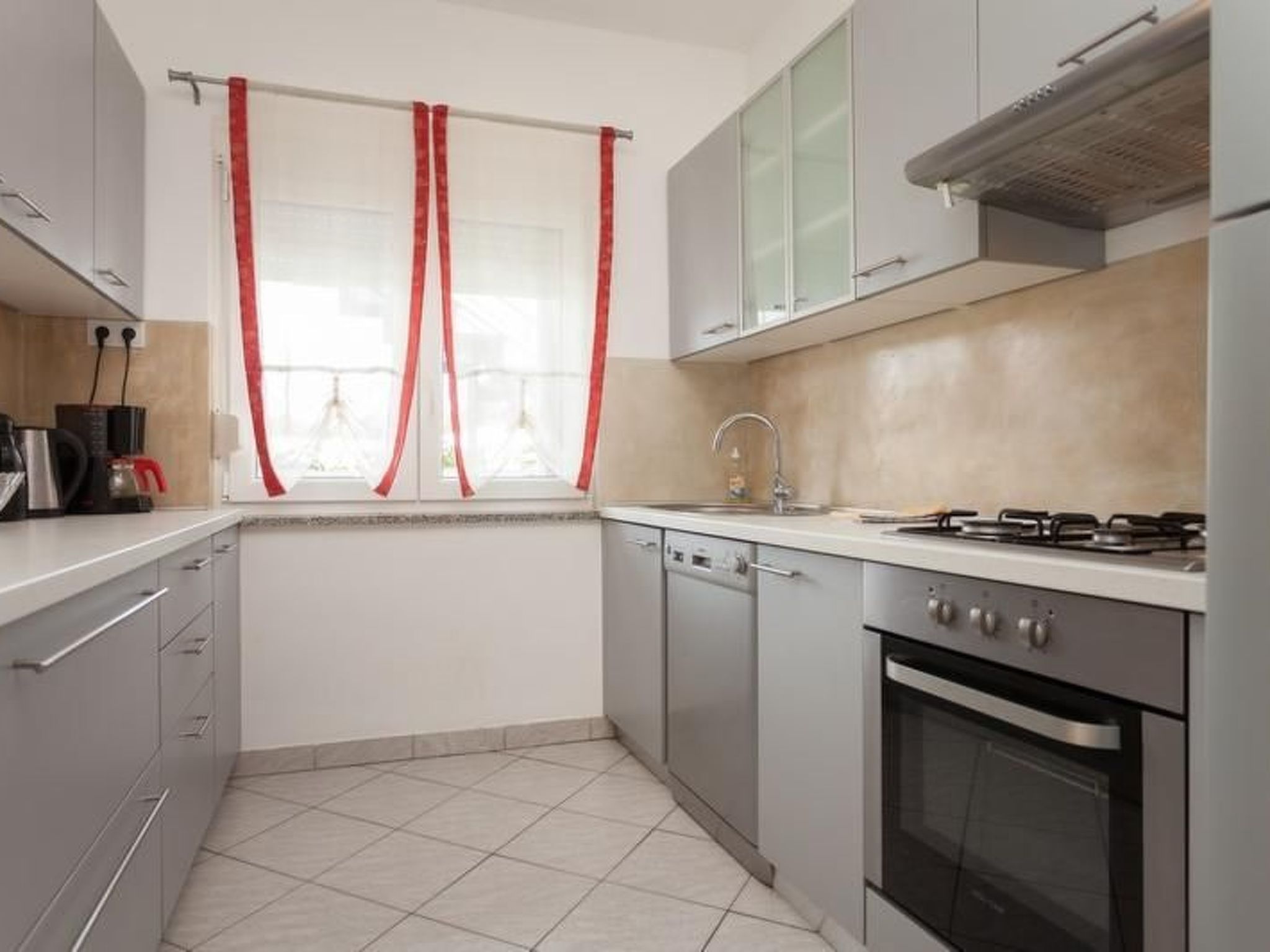 In Rovinj mit Großer Terrasse-Binnen