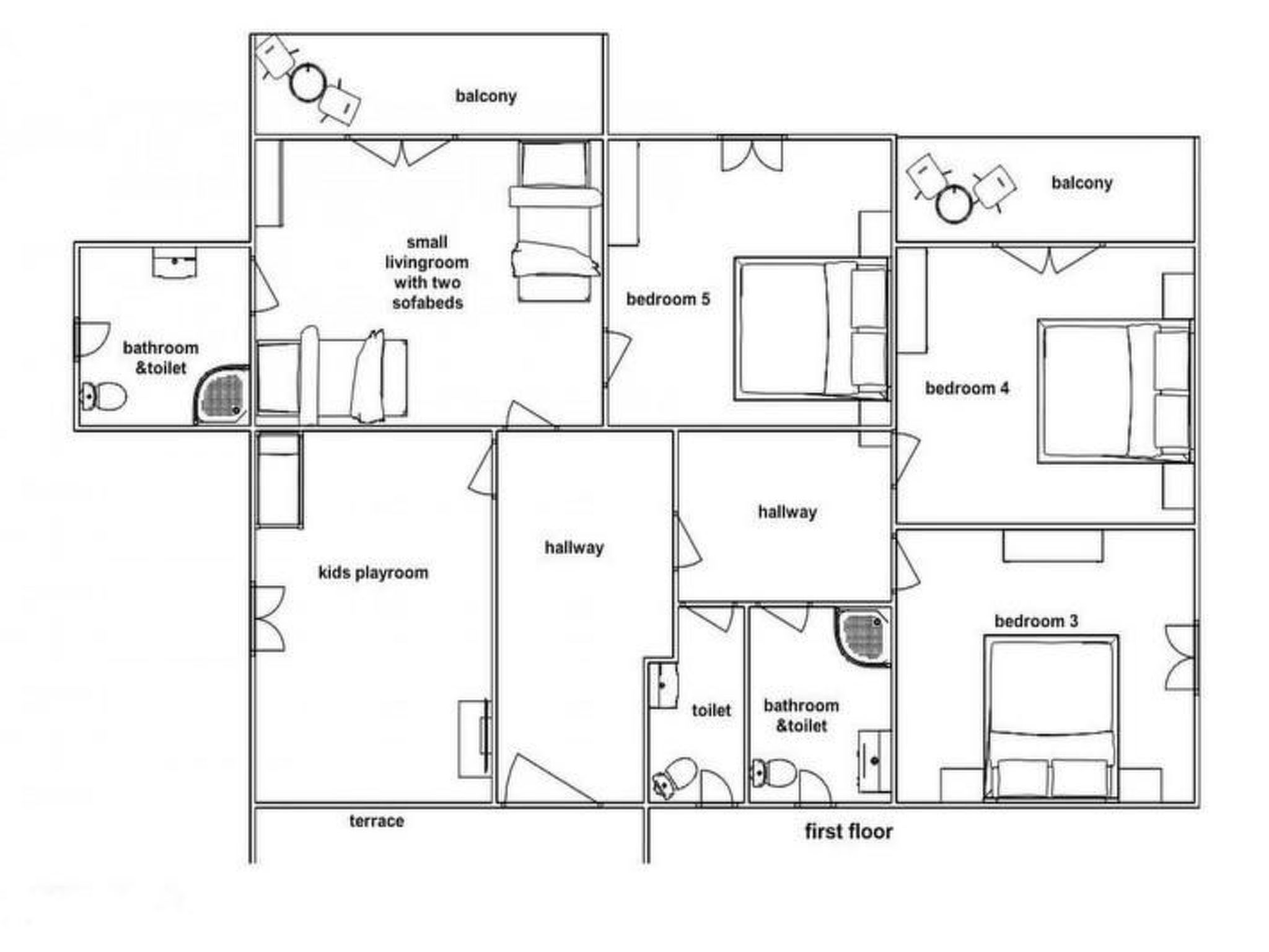 In Rovinj mit Großer Terrasse-Binnen