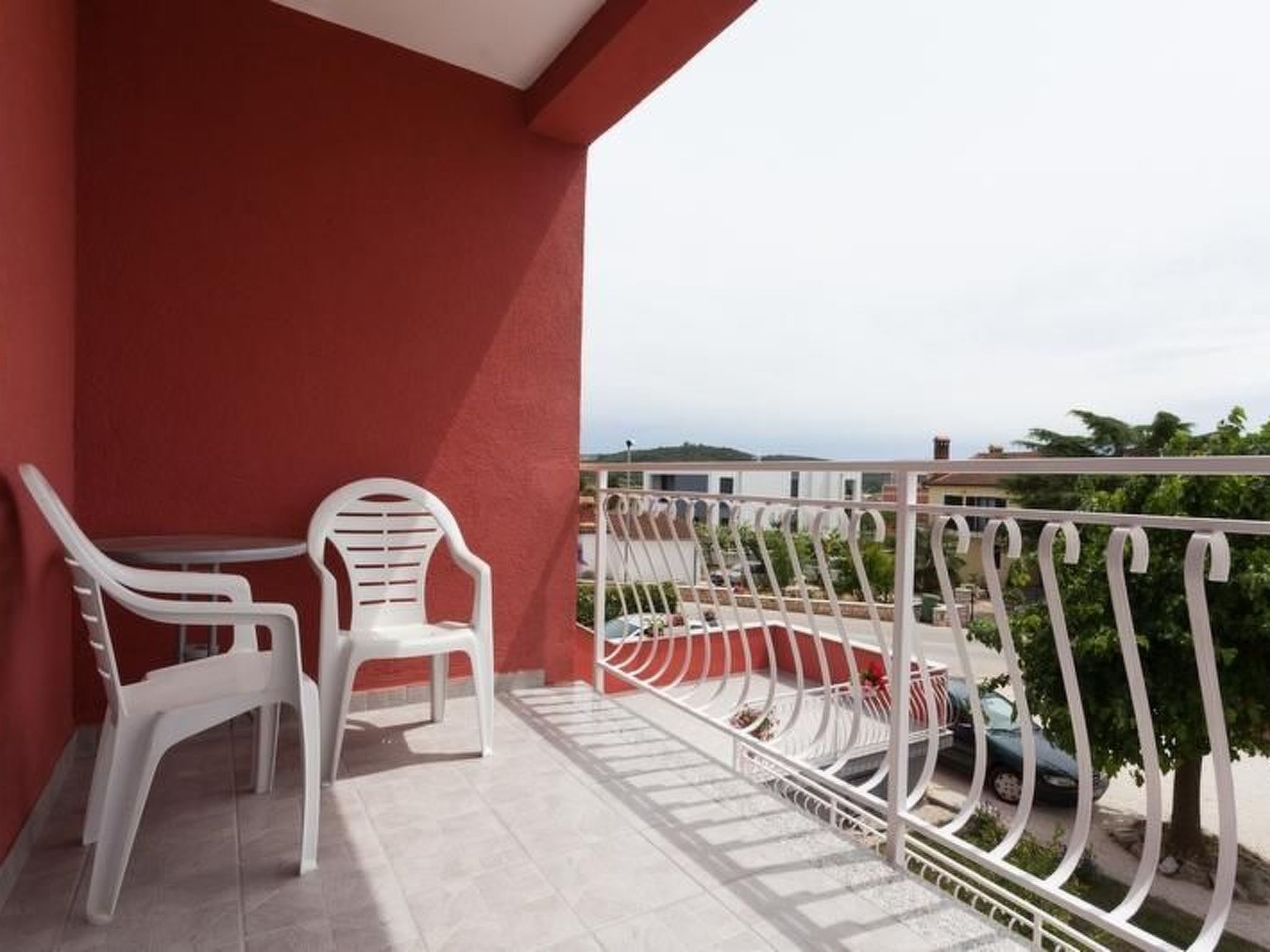 In Rovinj mit Großer Terrasse-Binnen