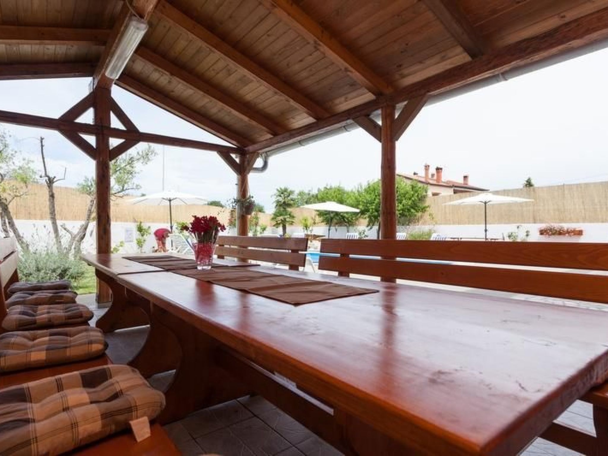 In Rovinj mit Großer Terrasse-Binnen