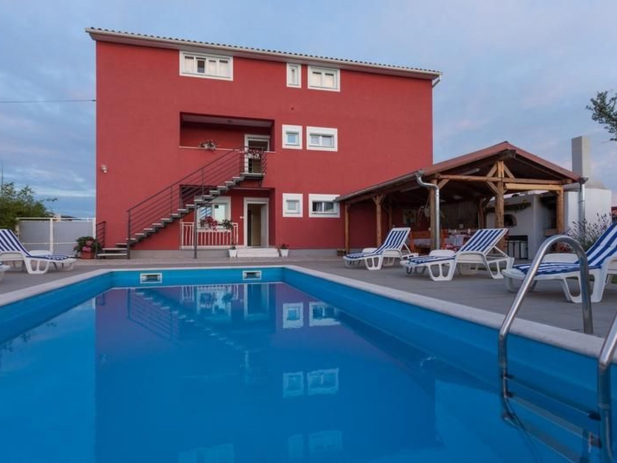 In Rovinj mit Großer Terrasse-Binnen