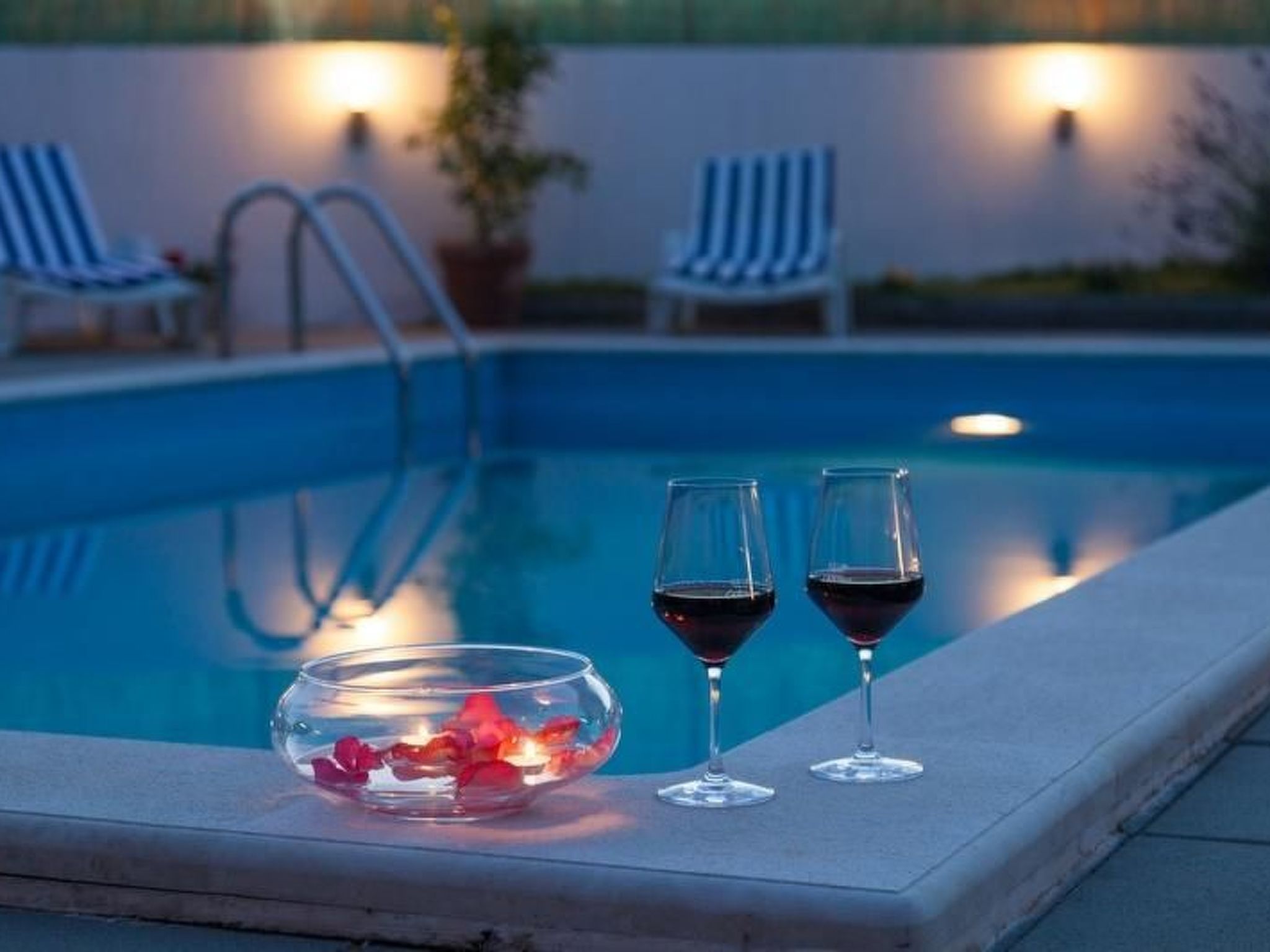 In Rovinj mit Großer Terrasse-Binnen