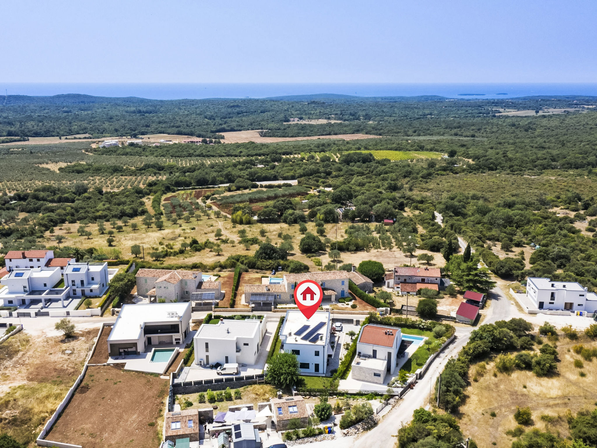 Villa BB near Rovinj - Buiten
