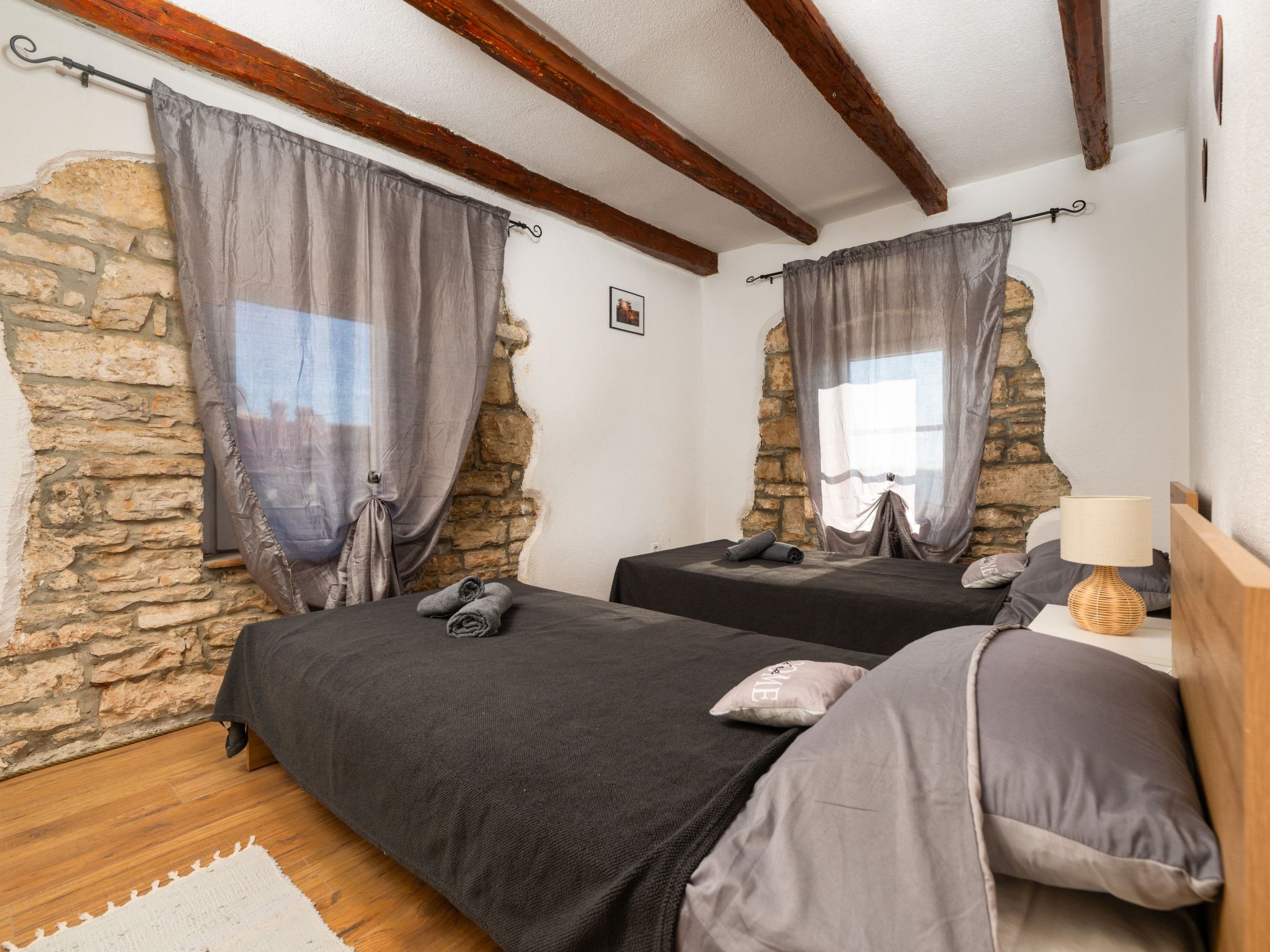 Typisch istrisches Ferienhaus mit Garten