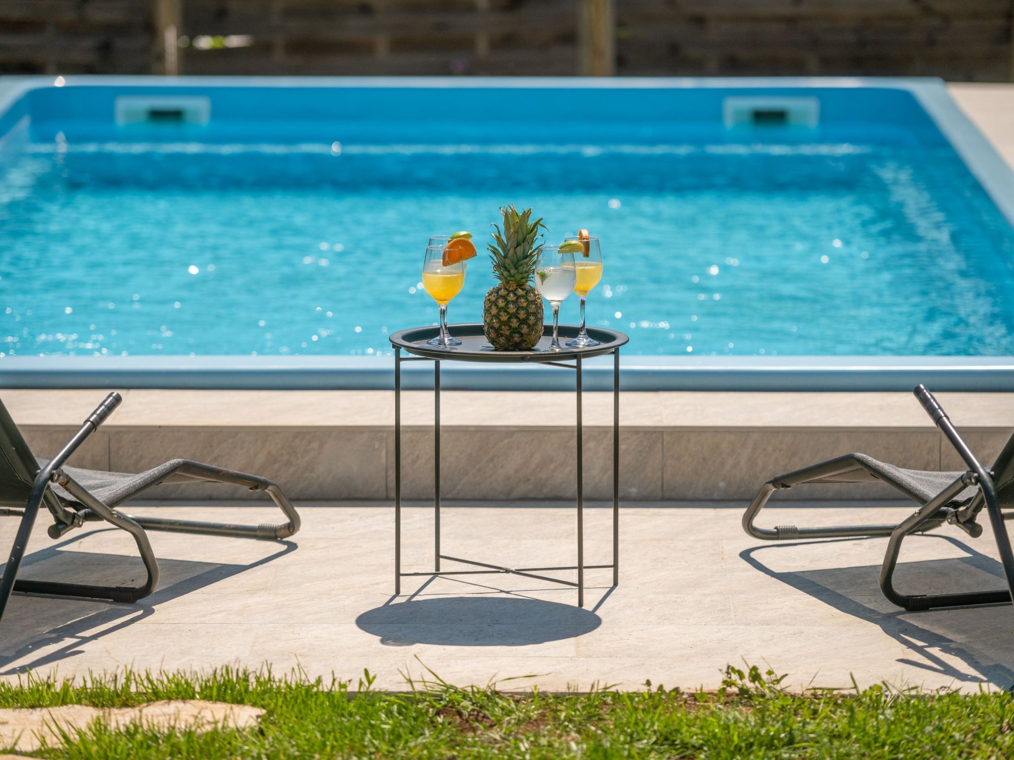 Typisch istrisches Ferienhaus mit Garten-Dedans