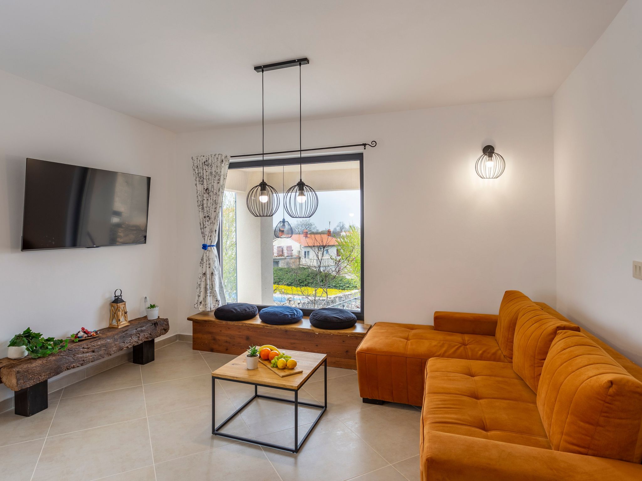 Schönes Ferienhaus in Modrusani mit Großem Garten-Drinnen