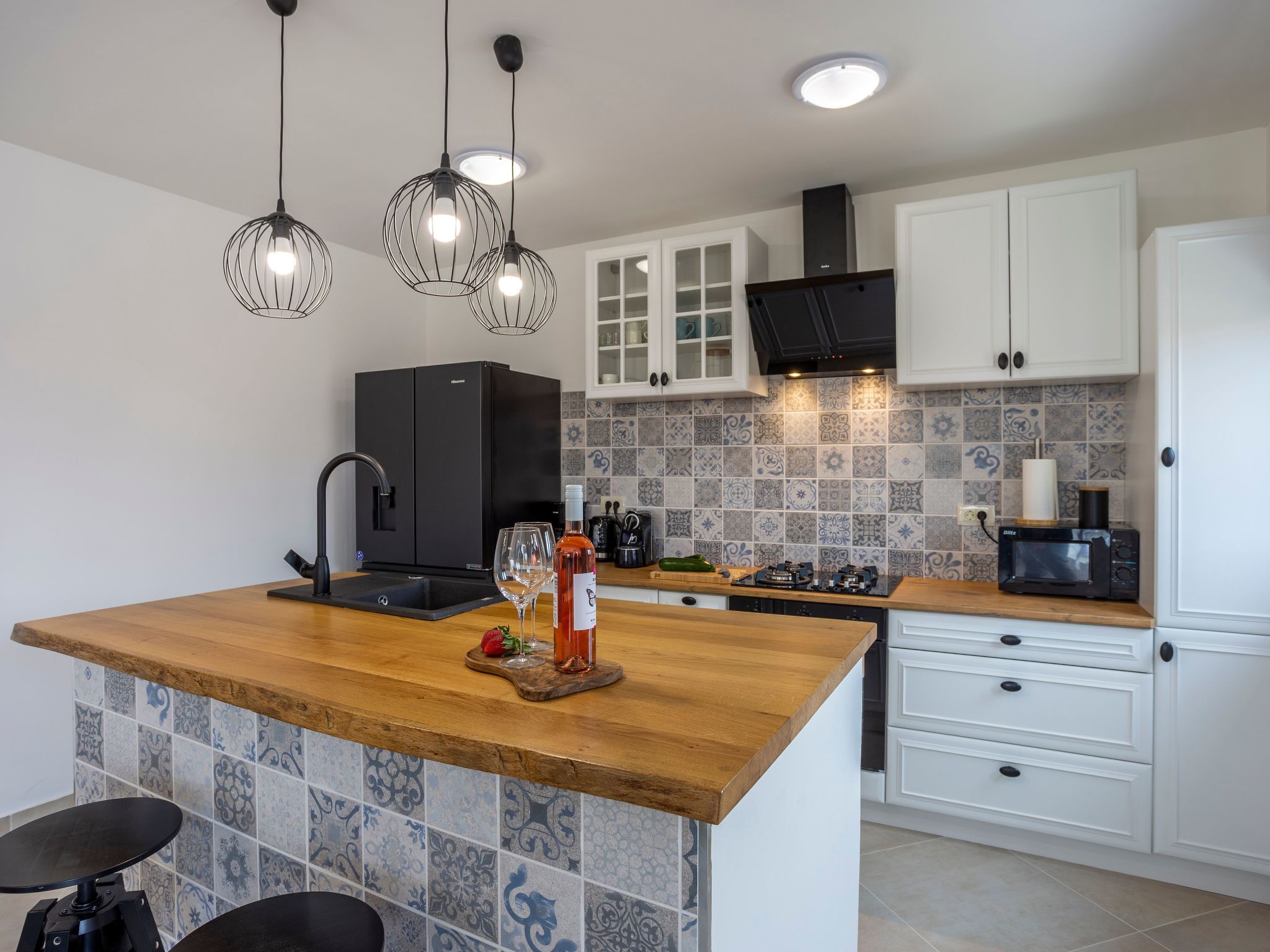 Schönes Ferienhaus in Modrusani mit Großem Garten-Drinnen