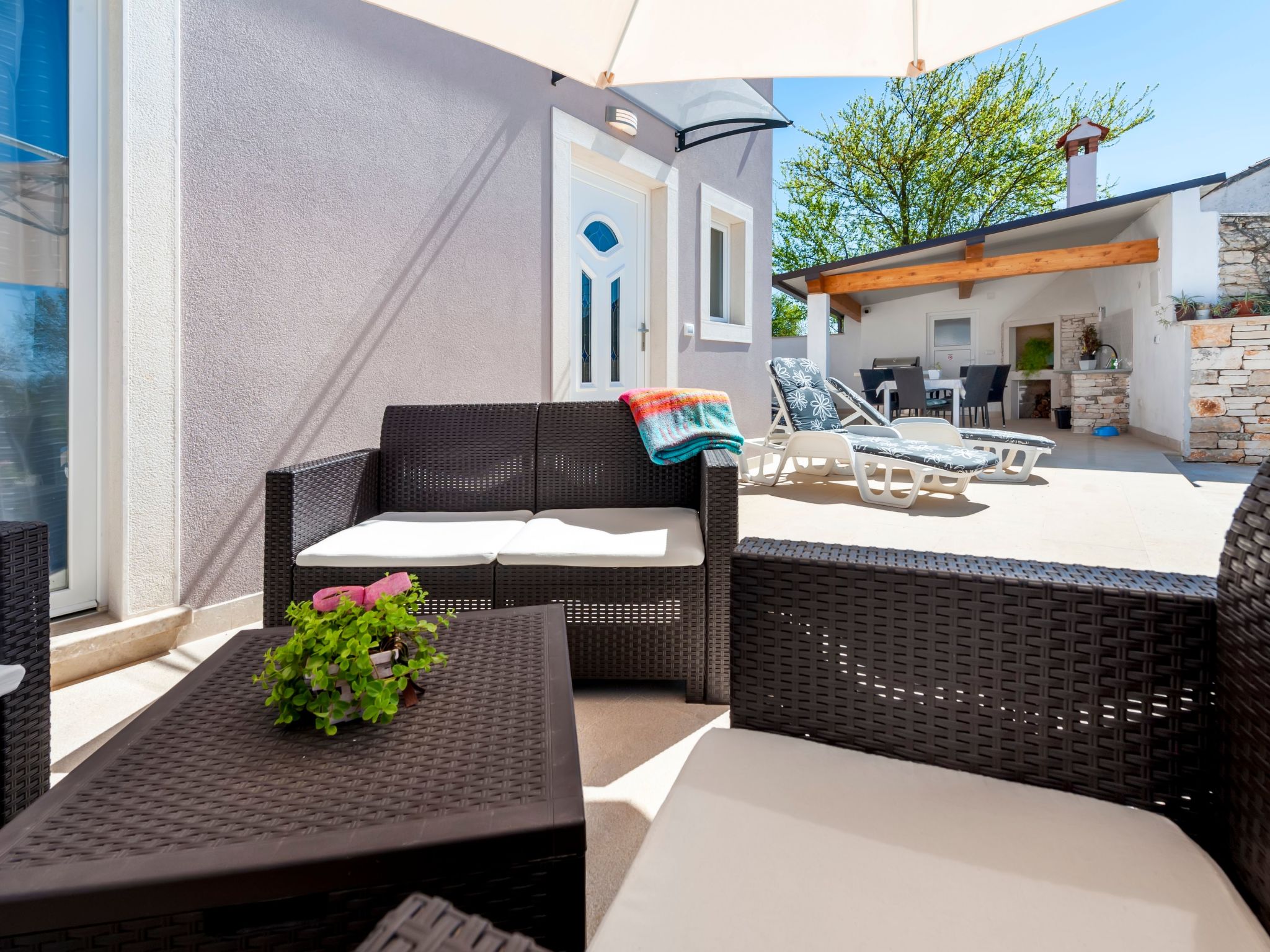 Neues Ferienhaus Nina in der Nähe von Rovinj-Drinnen