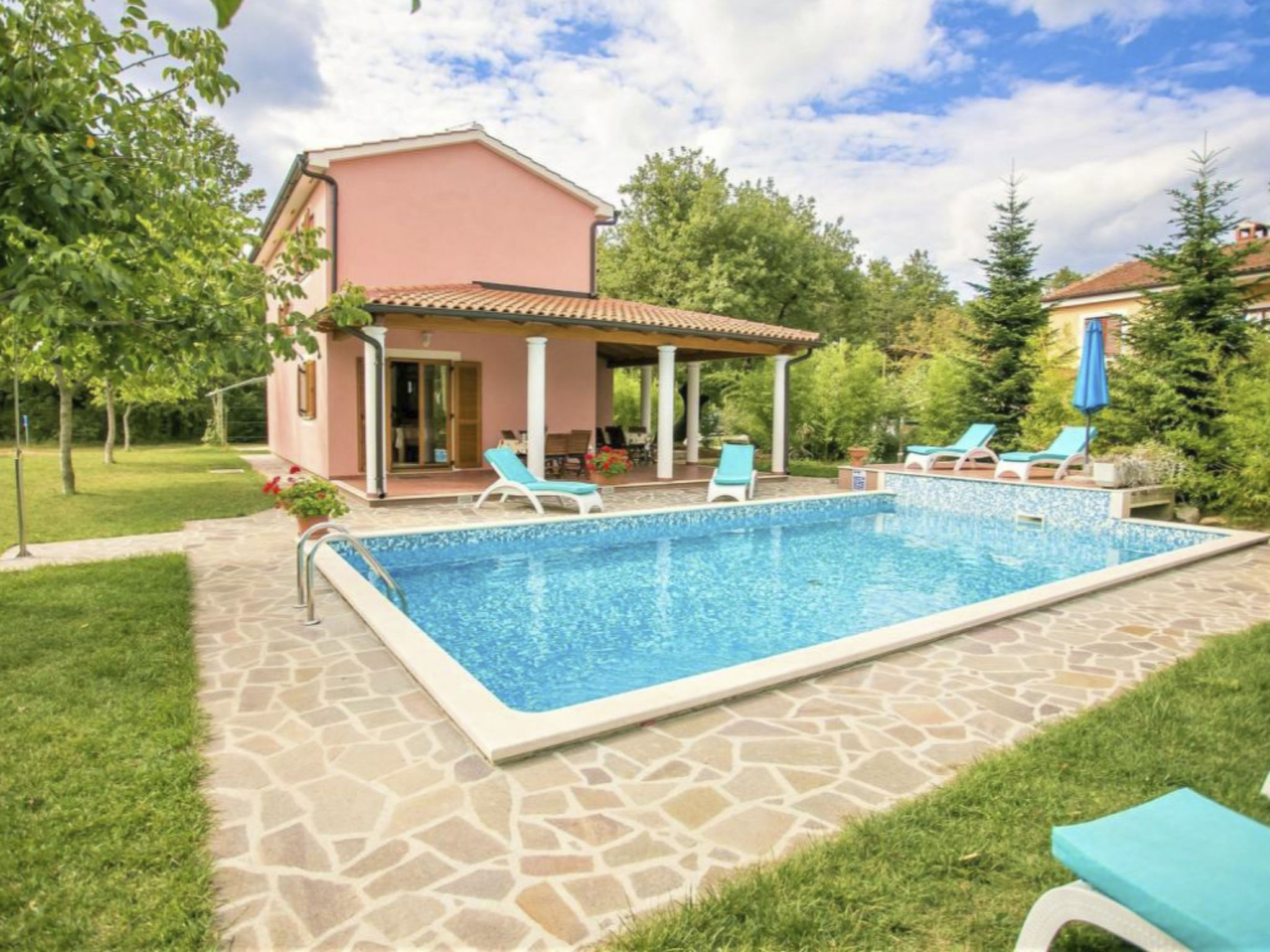 Vakantiehuis met privé zwembad in Cere (Kroatië) voor 8 personen