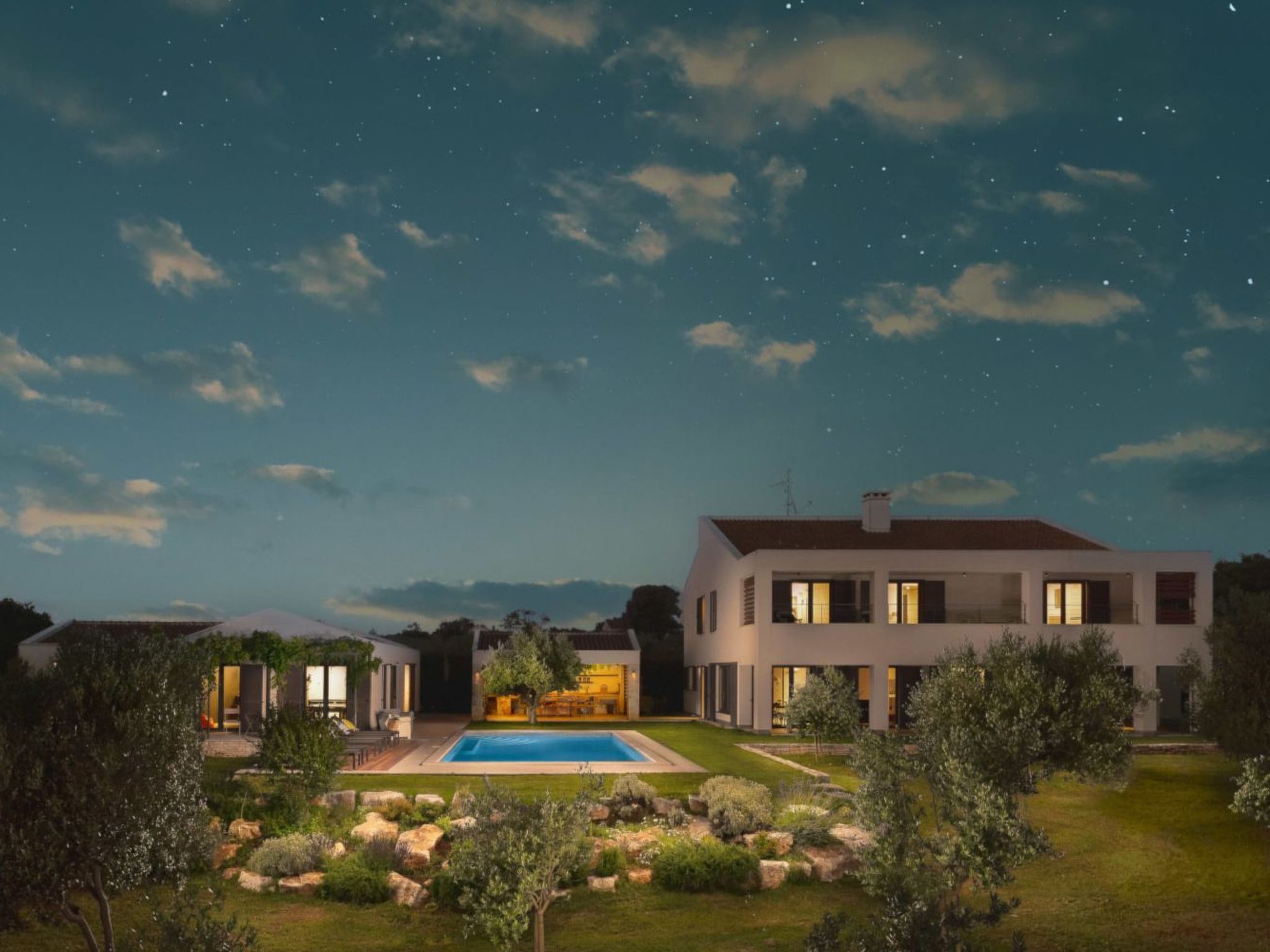 Vakantiehuis met omheinde tuin in Cere (Kroatië) 1 hond is welkom