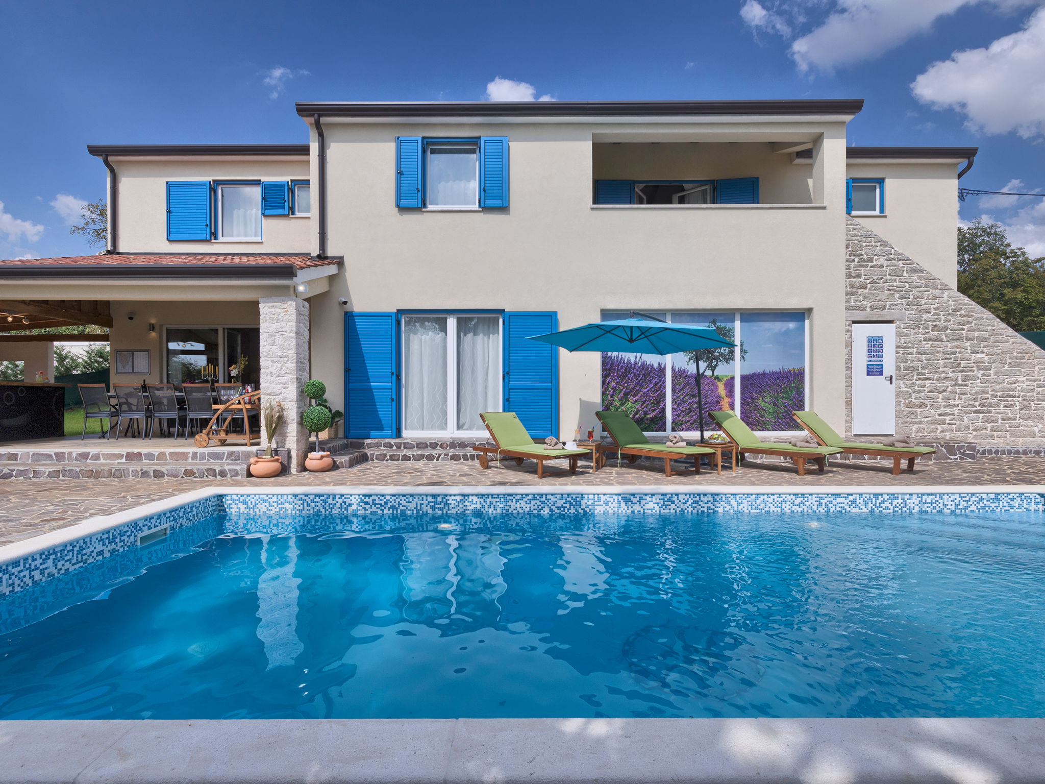 Ferienhaus in Cere (Kroatien) und 1 Hund erlaubt