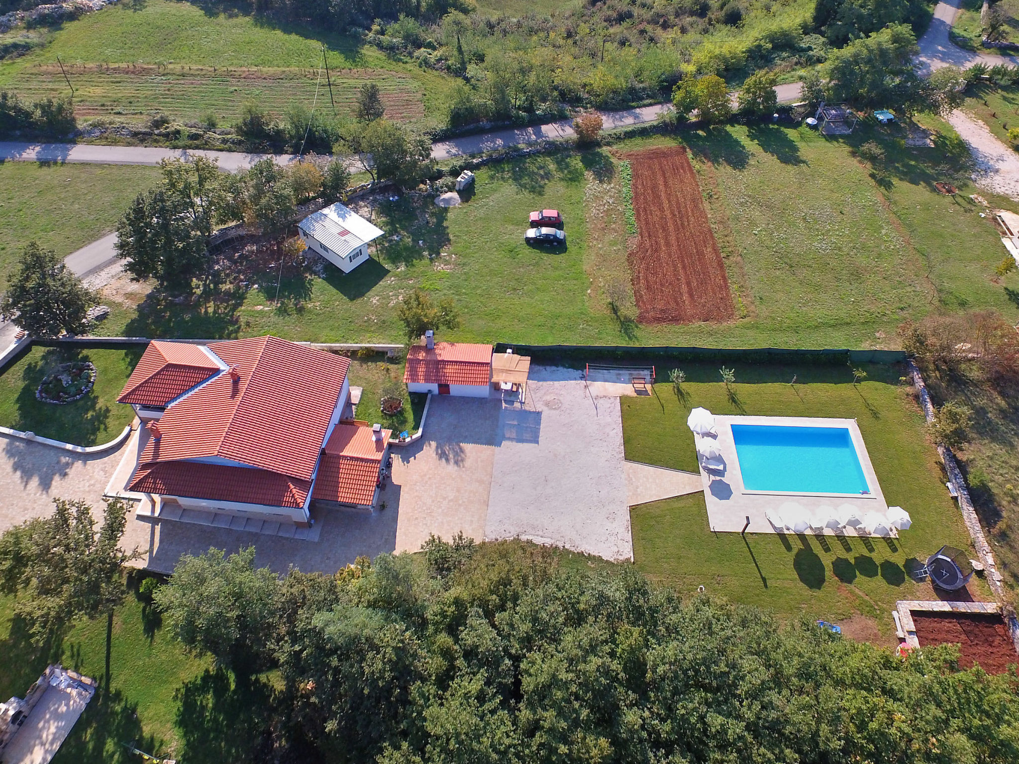 Ferienhaus in Cere (Kroatien) und 1 Hund erlaubt