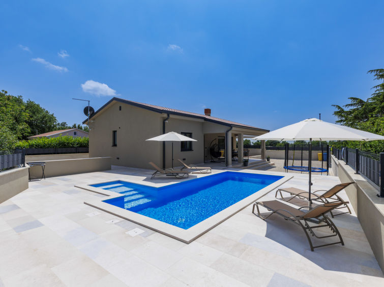 Vakantiehuis met privé zwembad in Rovinj/Zminj (Kroatië) voor 5 personen