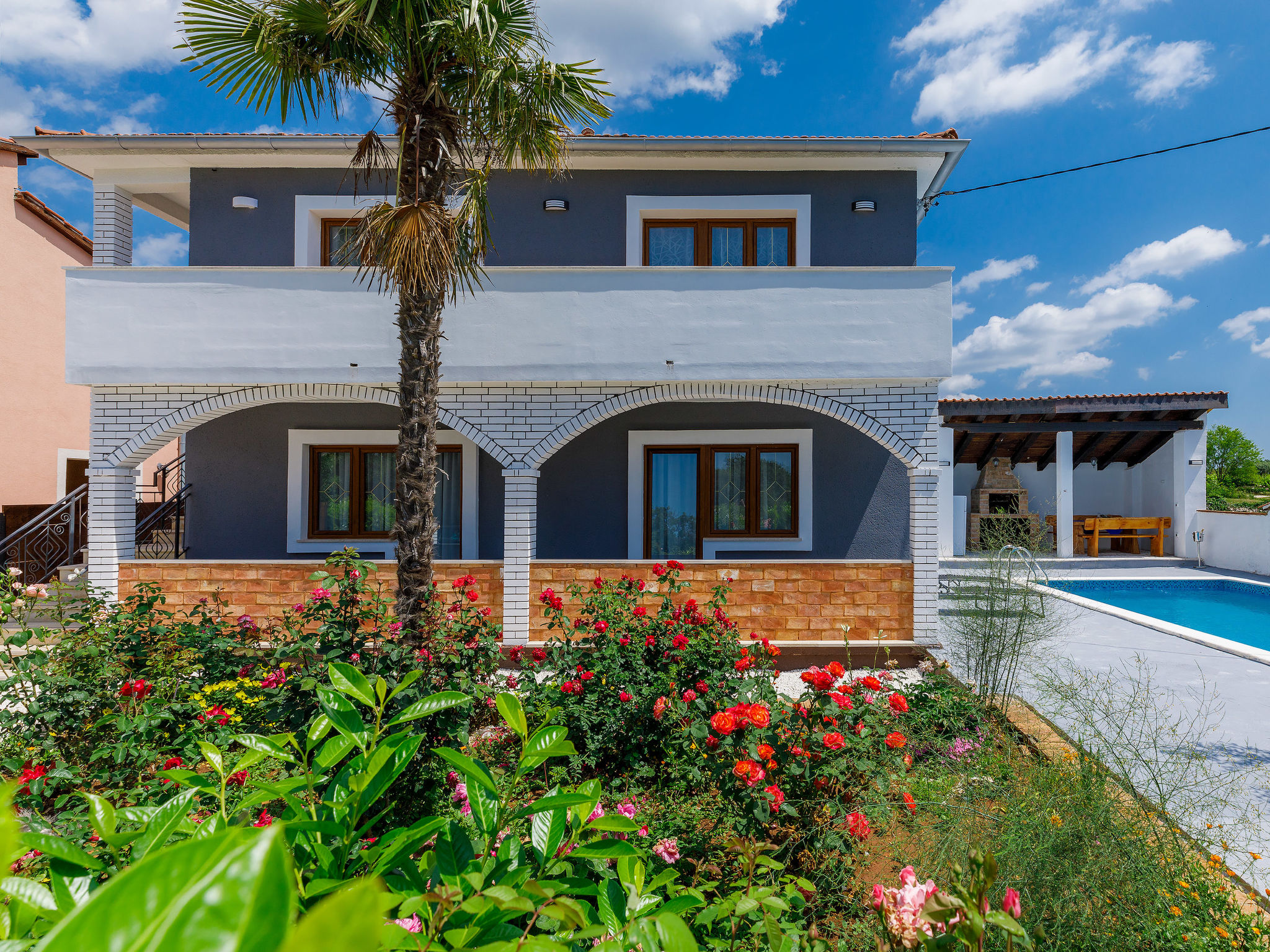 Vakantiehuis met privé zwembad in Svetvincenat (Kroatië) voor 8 personen