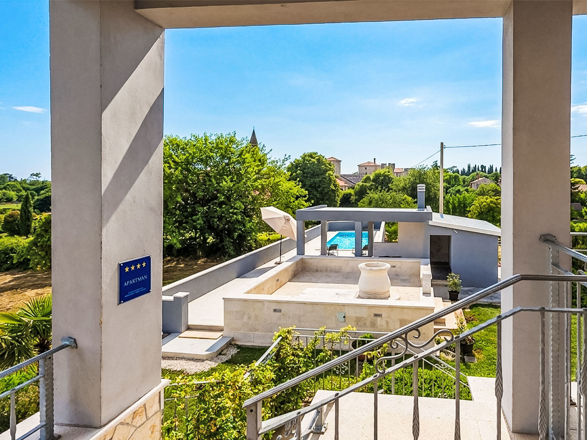 Wohnung "Wohnung Sterna mit Pool"