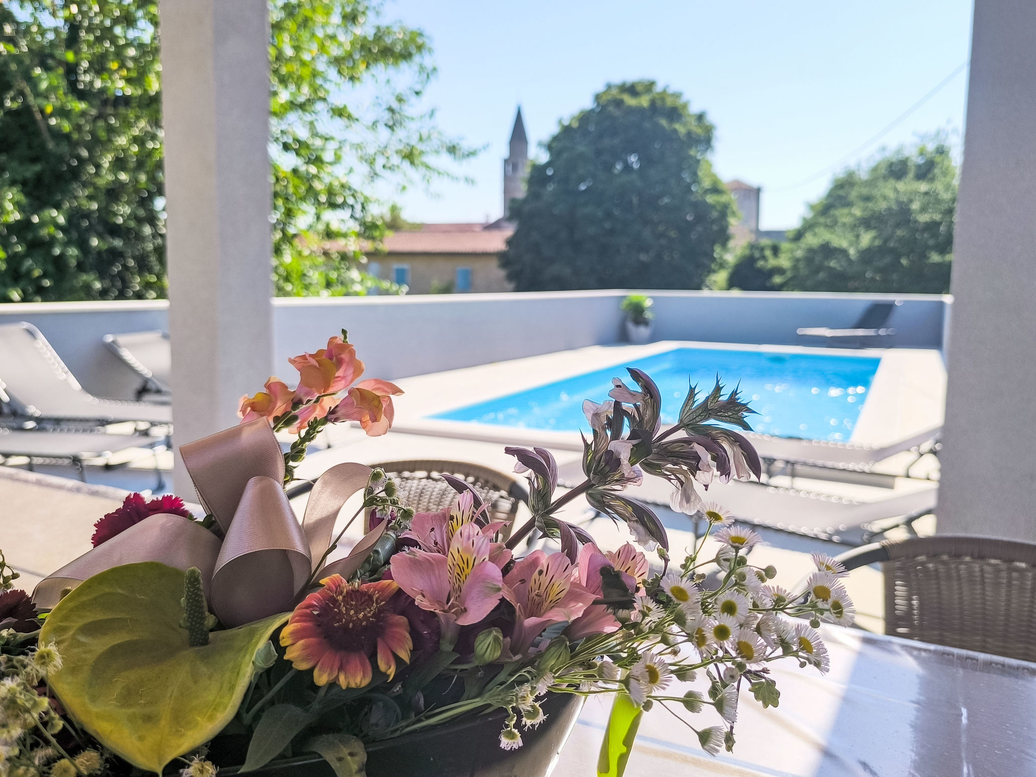 Wohnung "Wohnung Sterna mit Pool"