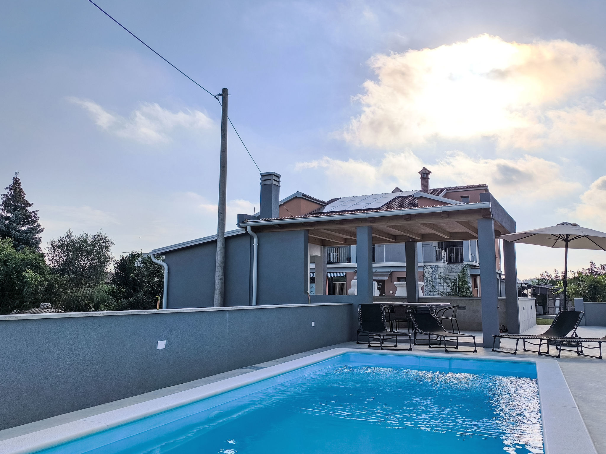 Wohnung "Wohnung Sterna mit Pool" - Outside