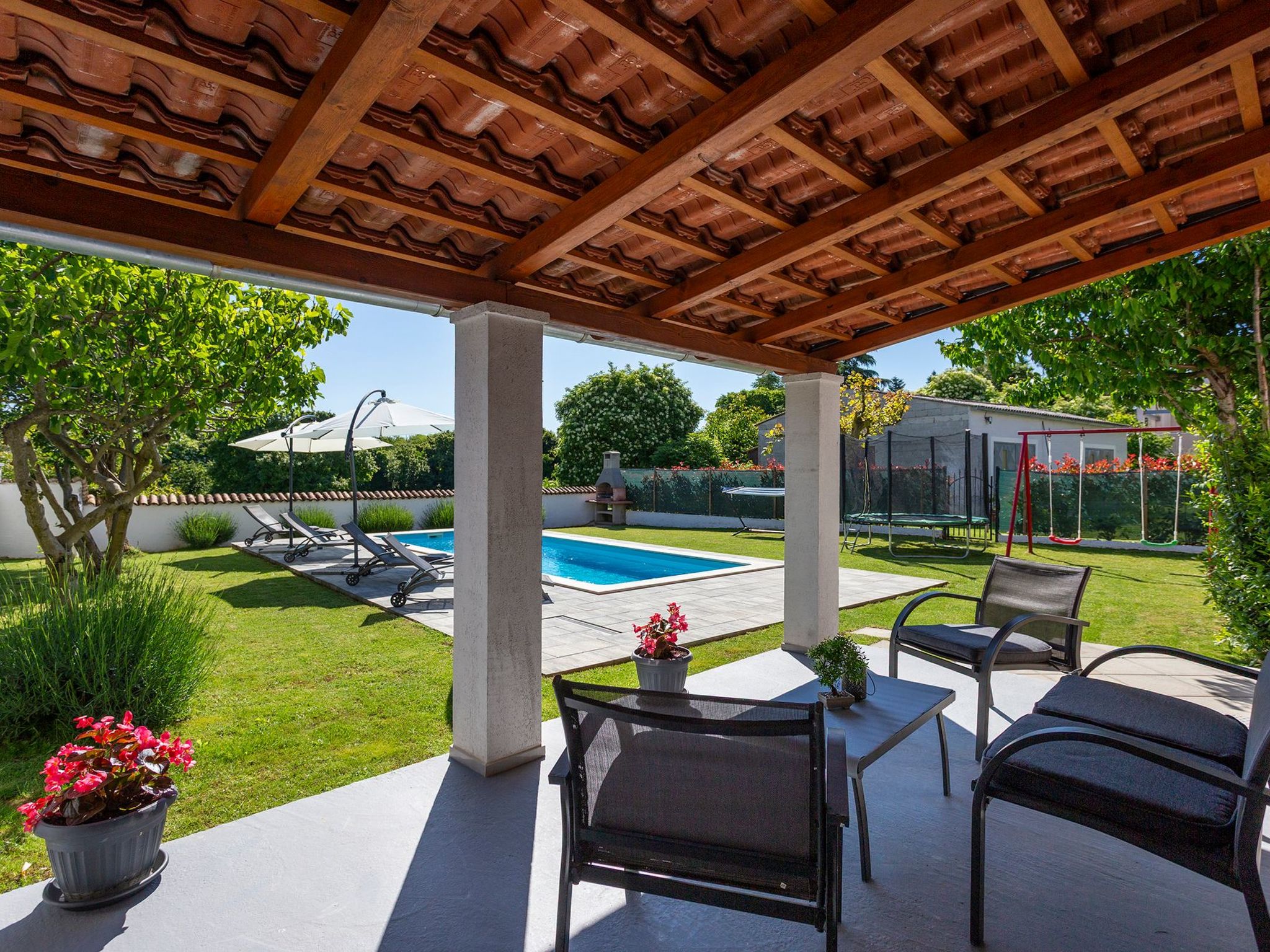 Haus Furlani mit schönem Garten und privatem Pool-Binnen