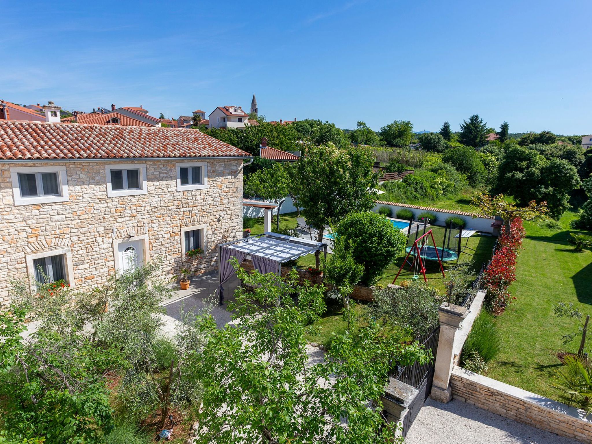 Haus Furlani mit schönem Garten und privatem Pool-Binnen