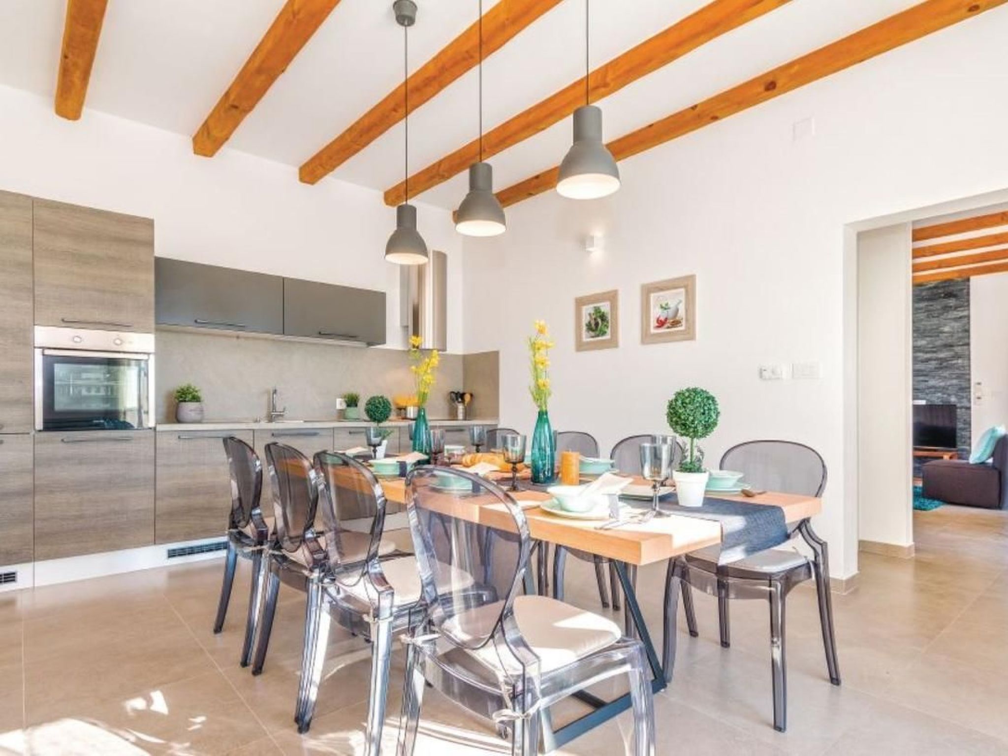 Villa "Magnolia" mit Schwimmbad, Sauna und Jacuzzi-Binnen