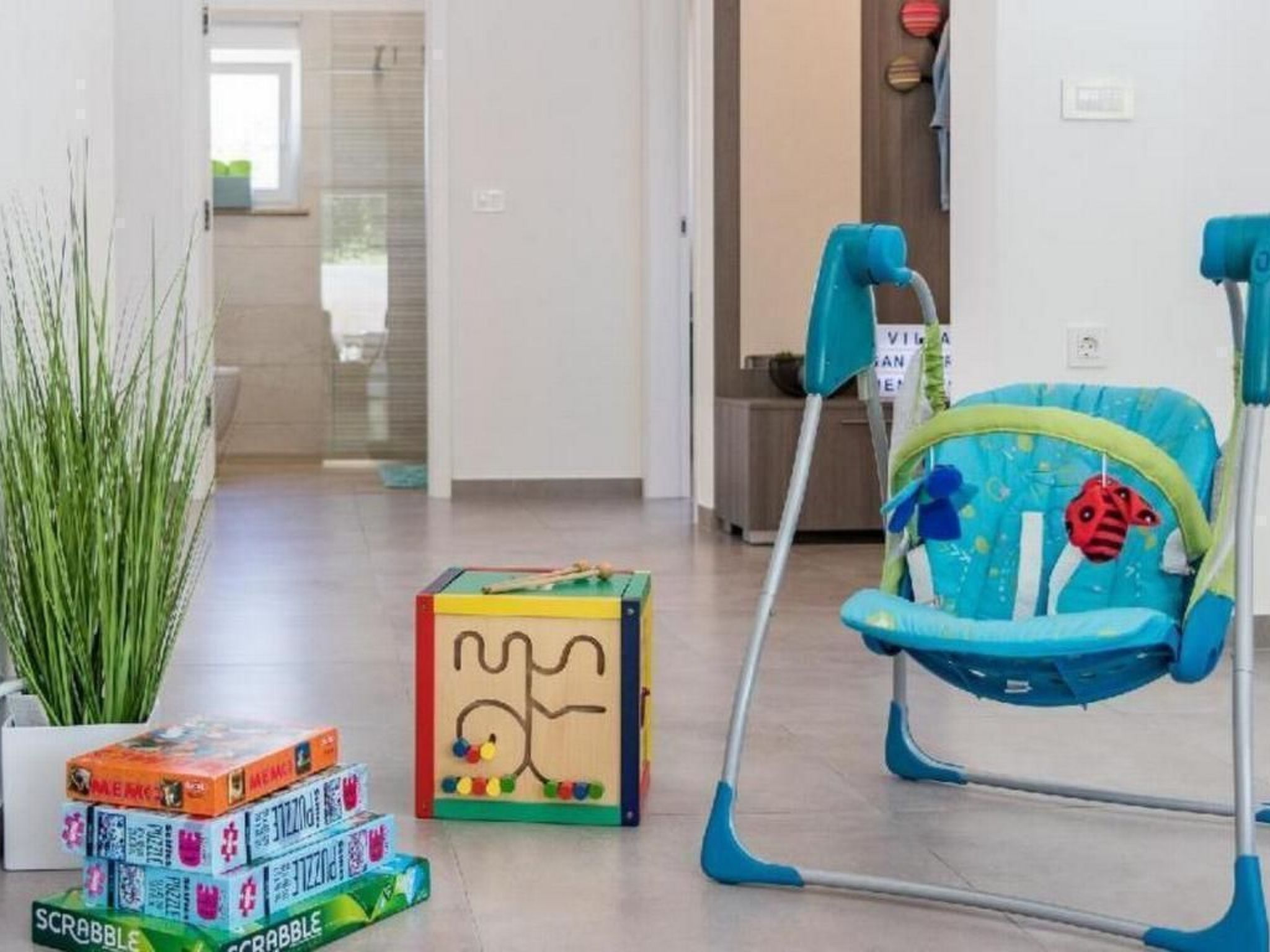 Villa Sanivaro mit beheiztem Pool und Whirlpool-Inside