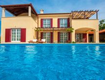 Villa Mirna in Istrië: privé-verwarmd zwembad, tennisbaan & 10 personen - thumbnail 3