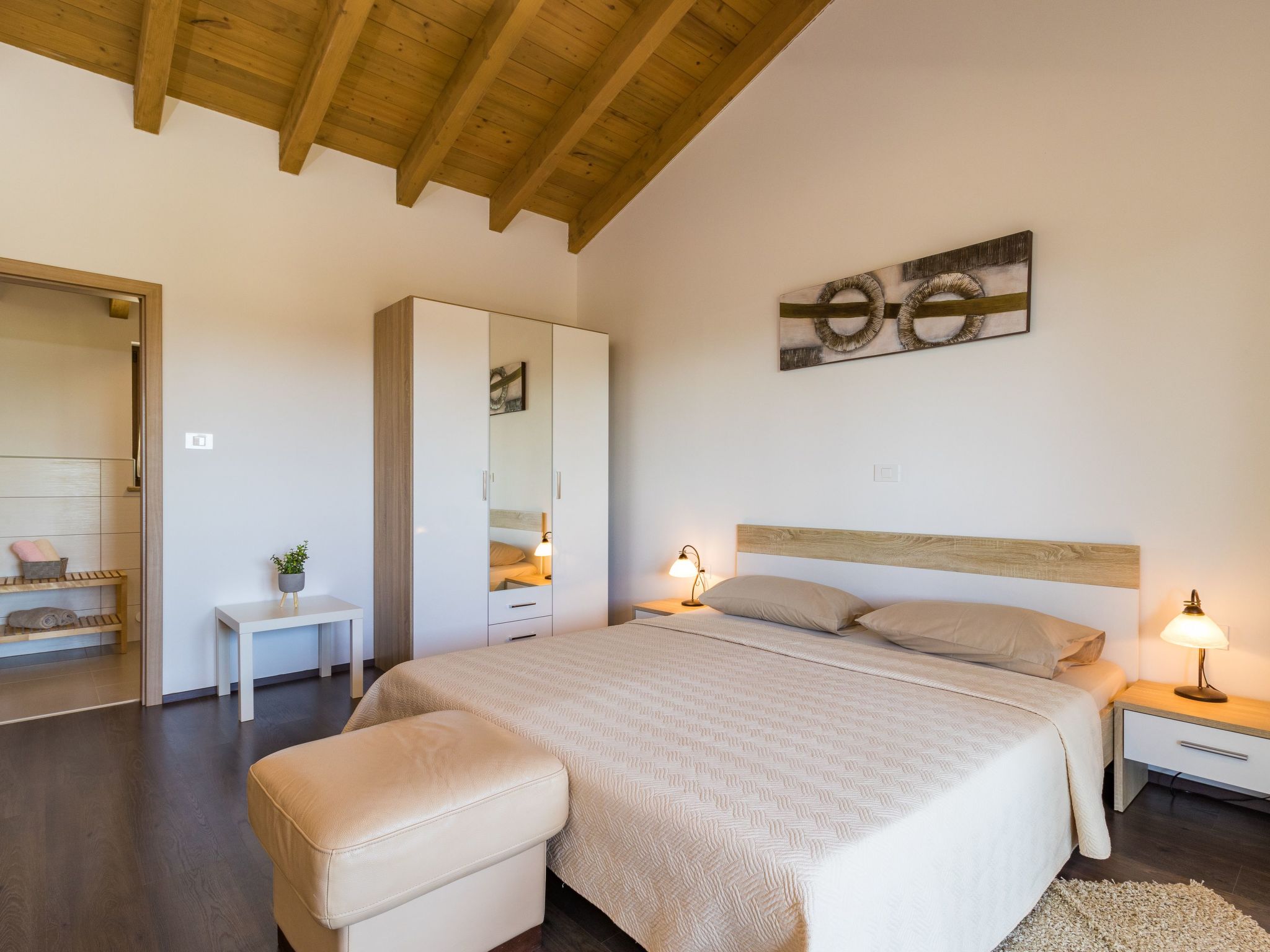 In Juršići mit Privatem Pool-Binnen