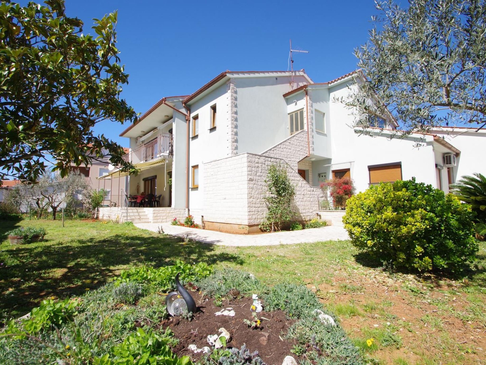 Vakantiehuis met omheinde tuin in Bokordici (Kroatië) 1 hond is welkom