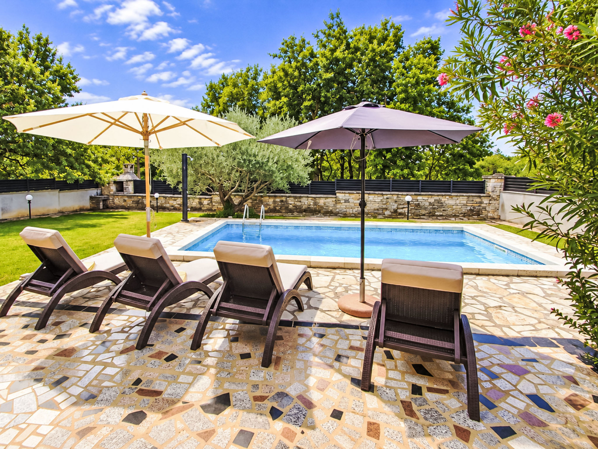 Villa Sandi im Dorf Juršići