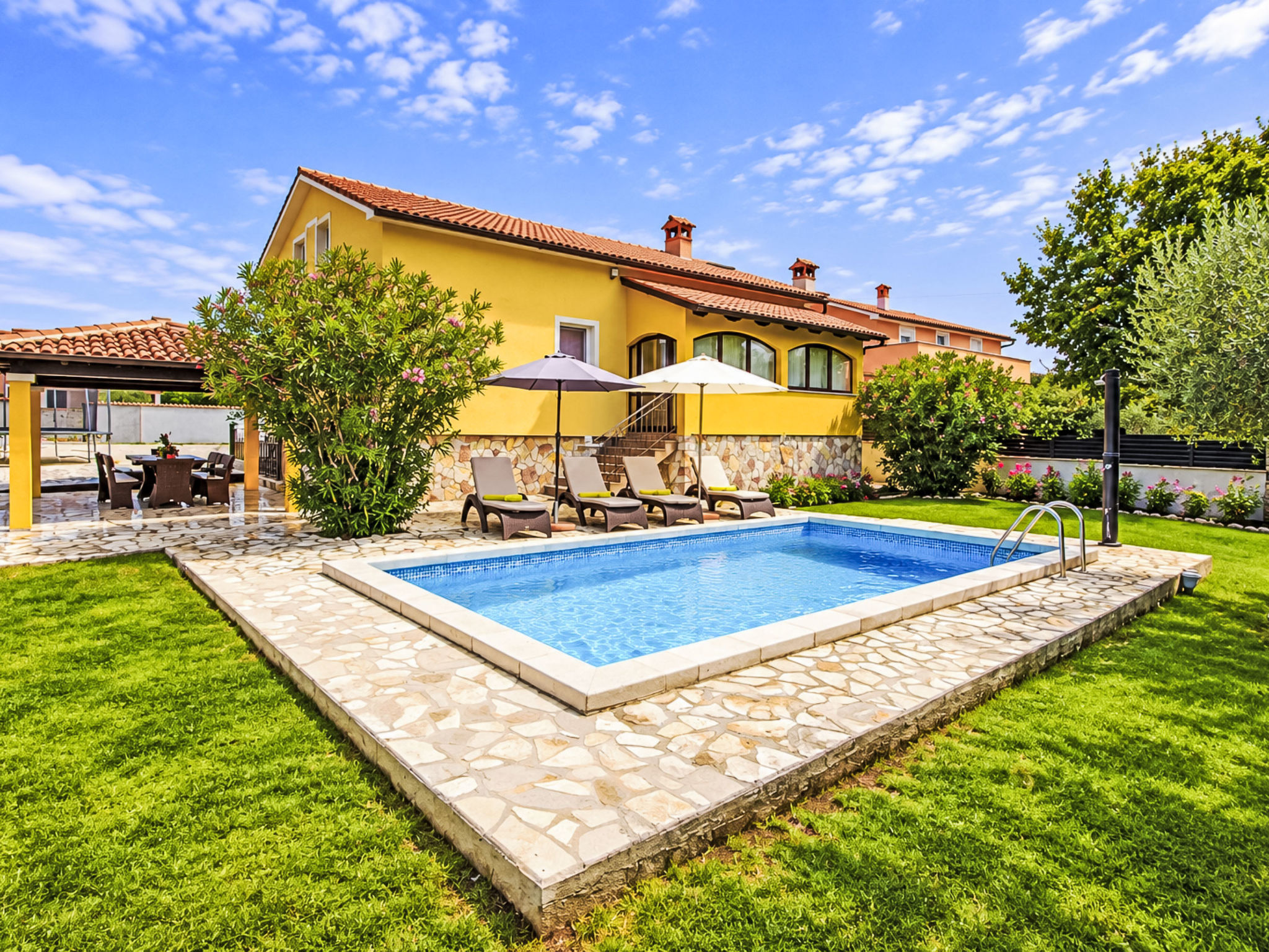 Villa Sandi im Dorf Juršići