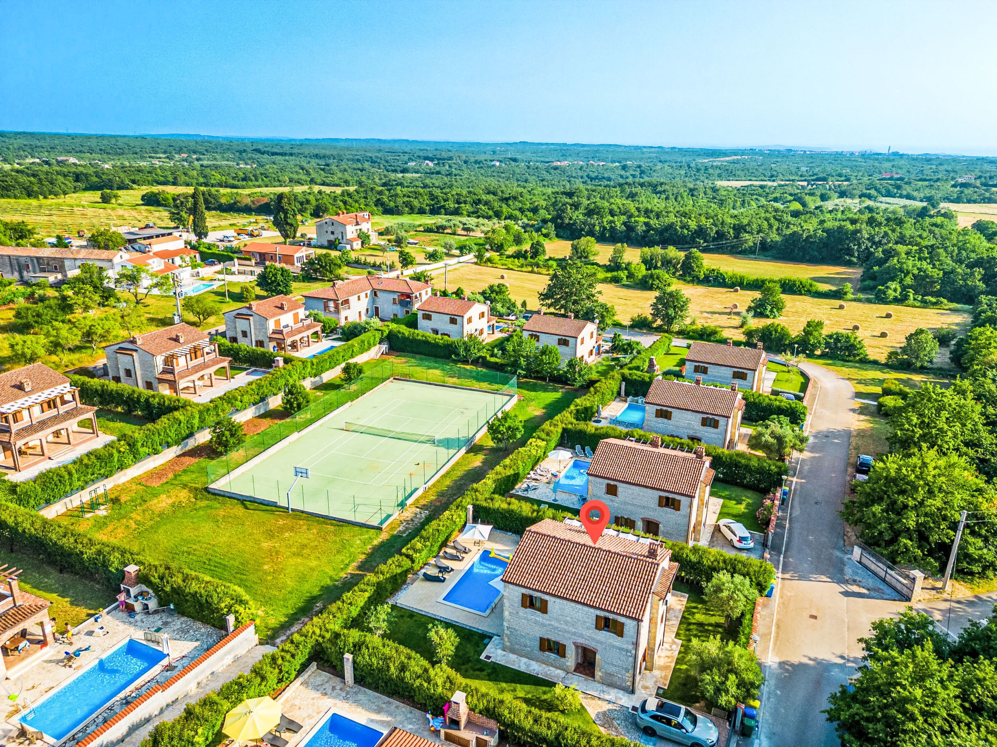 Maison Villa Berenice – Vue aérienne, photo 49 sur 50