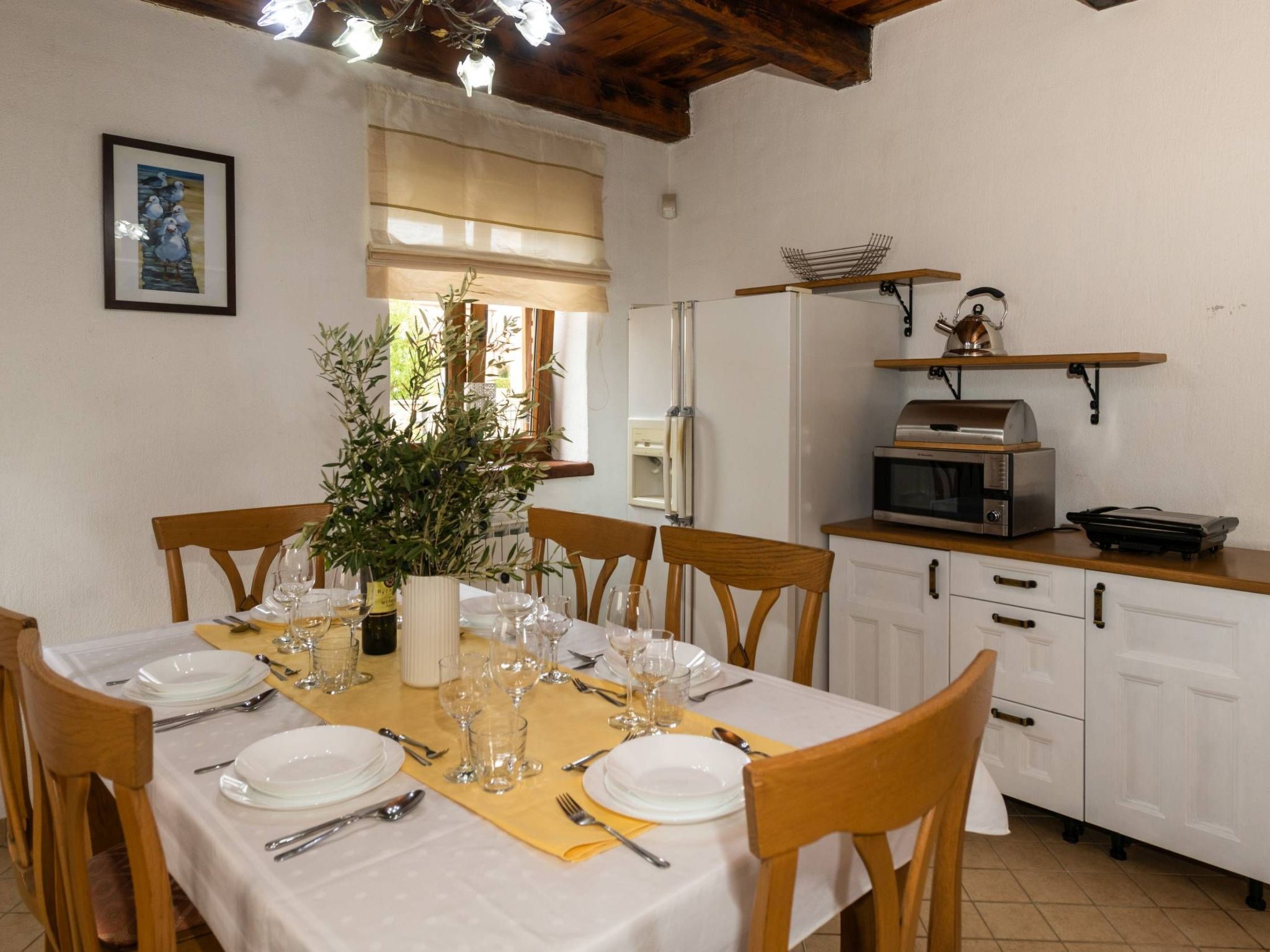 Villa Wish mit beheiztem Pool-Drinnen