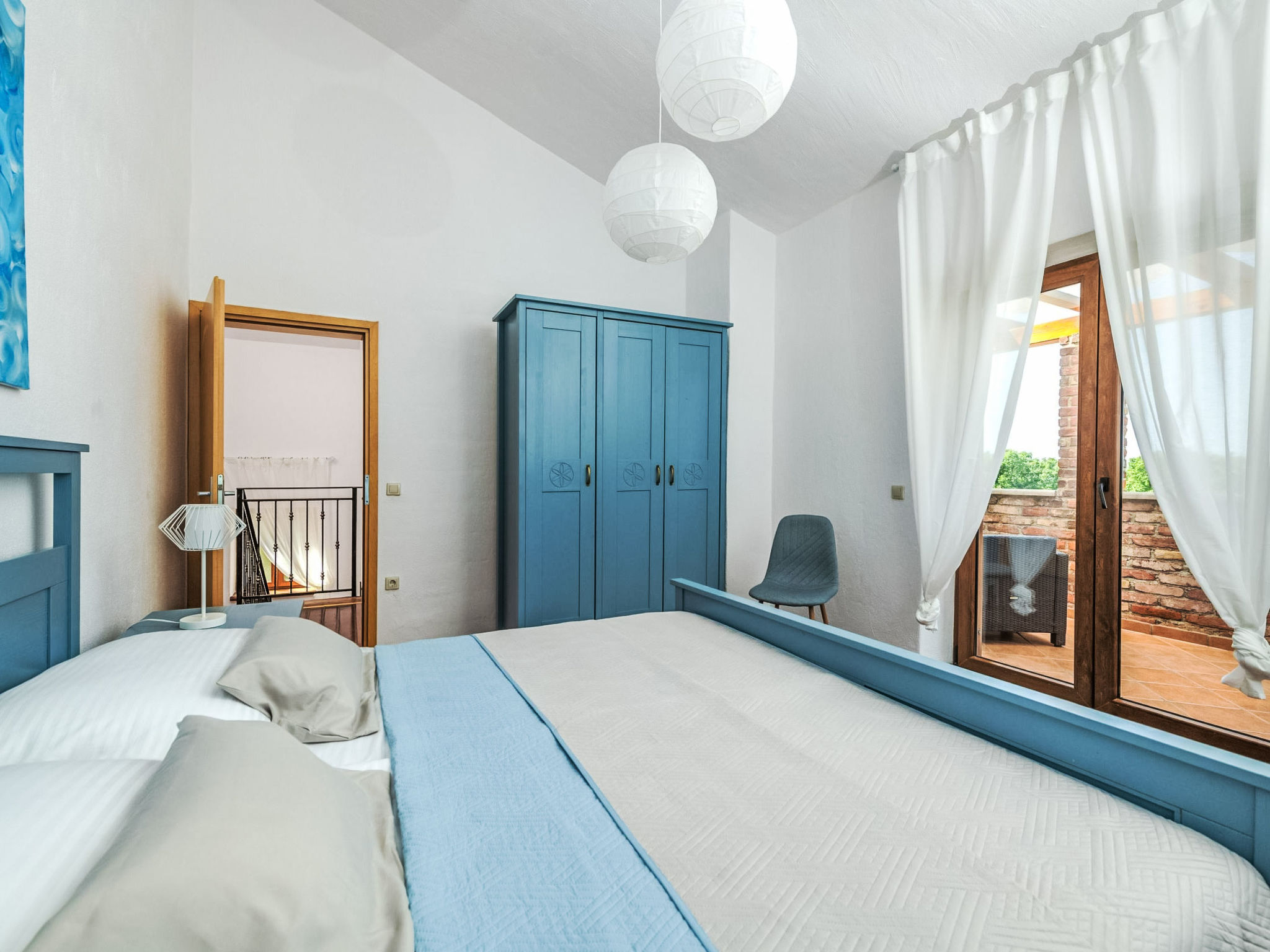 Maison Villa Wish mit beheiztem Pool – Chambre, photo 35 sur 46