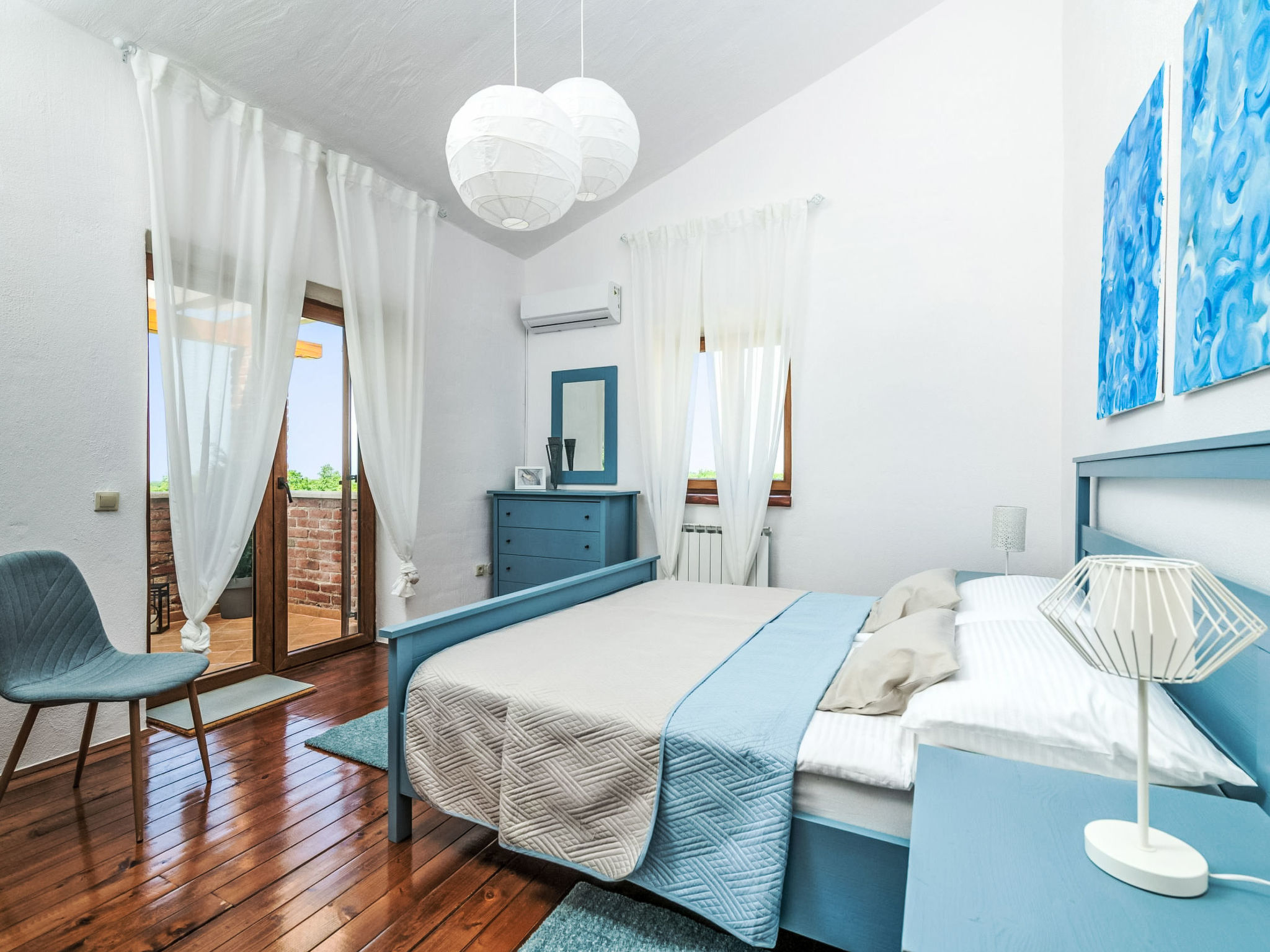 Maison Villa Wish mit beheiztem Pool – Chambre, photo 36 sur 46