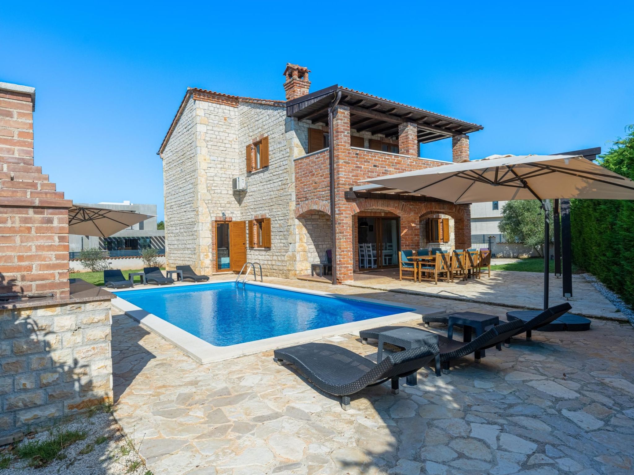 Vakantiehuis met privé zwembad in Bokordici (Kroatië) voor 8 personen