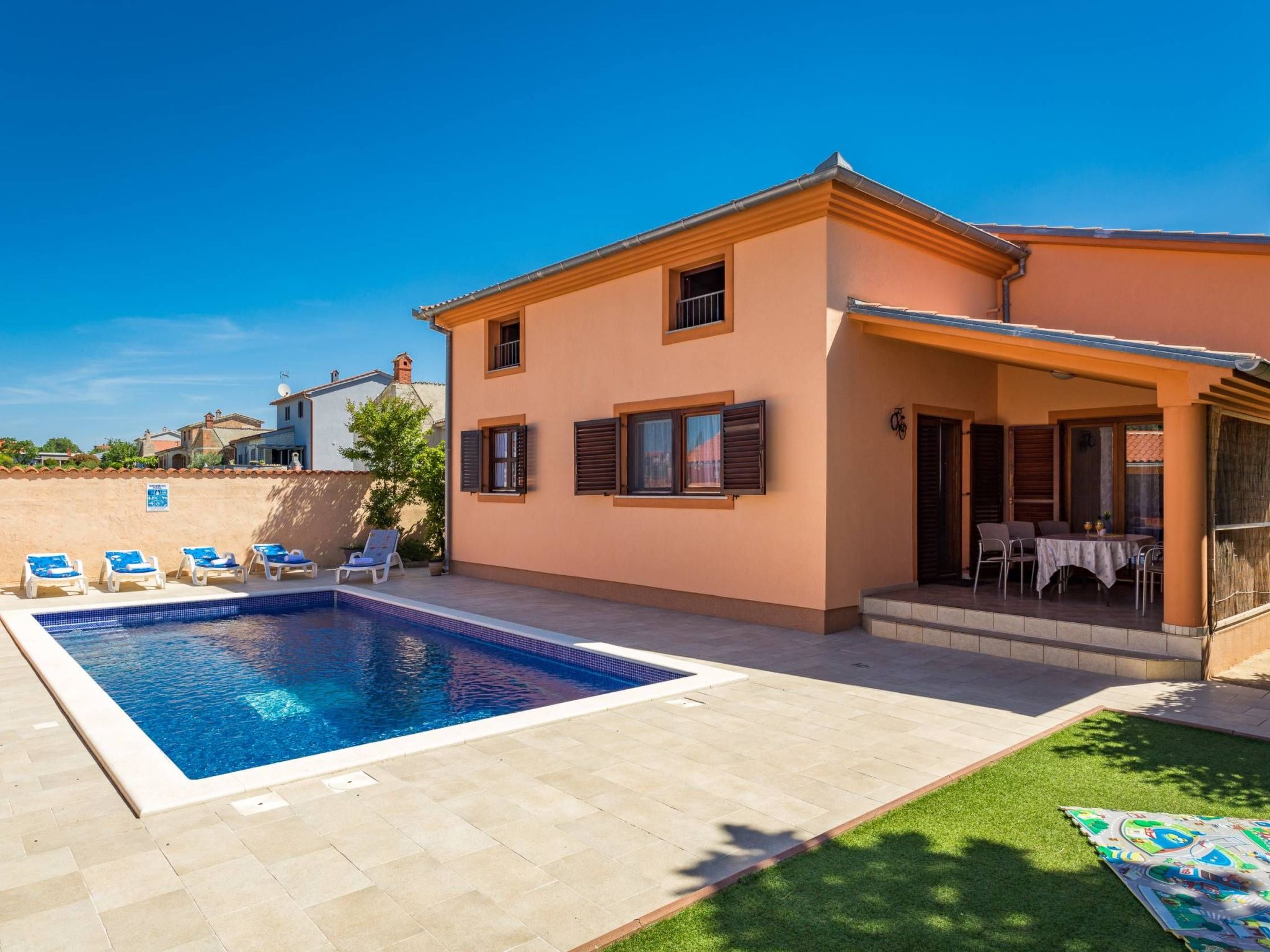 Vakantiehuis met privé zwembad in Bokordici (Kroatië) voor 8 personen