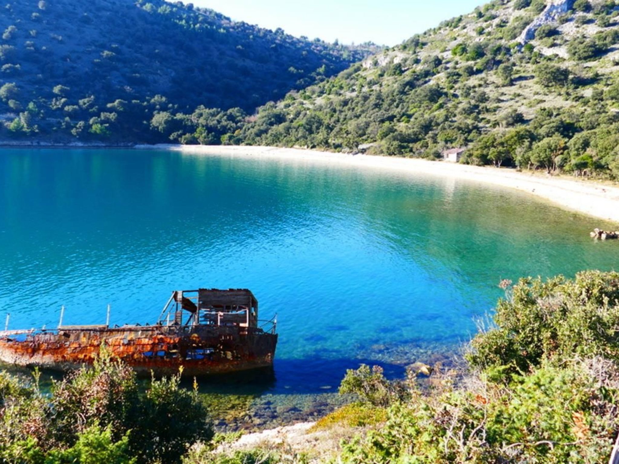 Beach House IVE, romantische Flucht, Jacuzzi, Pool, Meer-Binnen