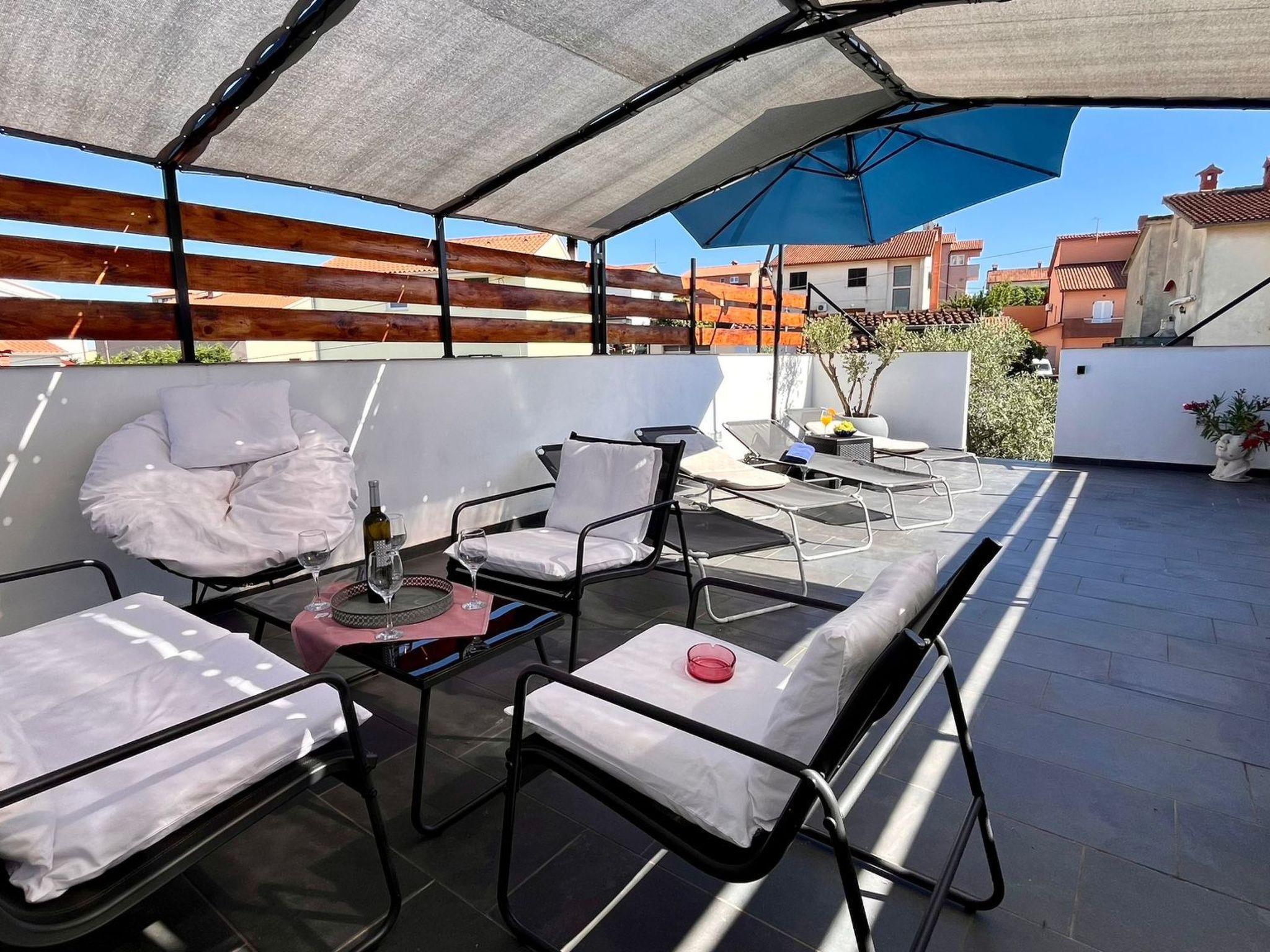 Vakantiehuis met omheinde tuin in Bokordici (Kroatië) 1 hond is welkom