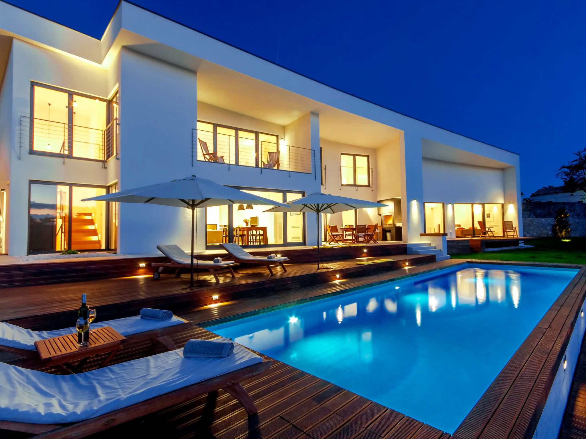 Ferienvilla "Villa Vala" mit Sauna-Binnen