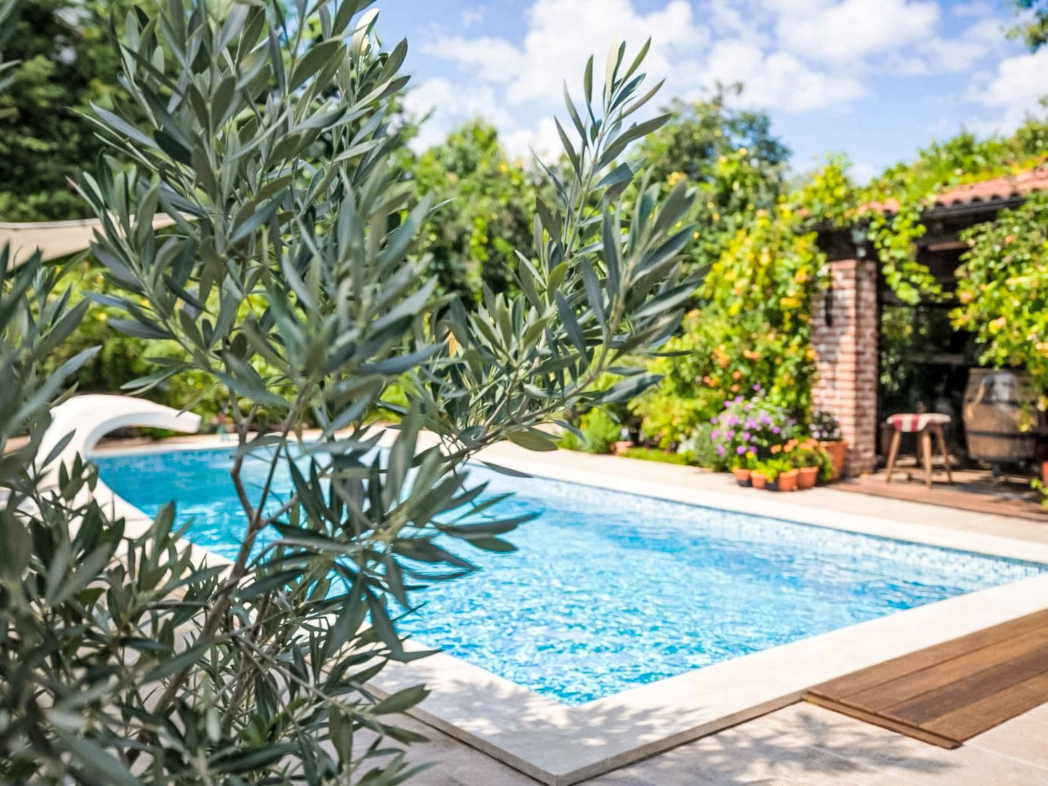 Holiday home CASA SOLE **** beheizter pool - Draußen