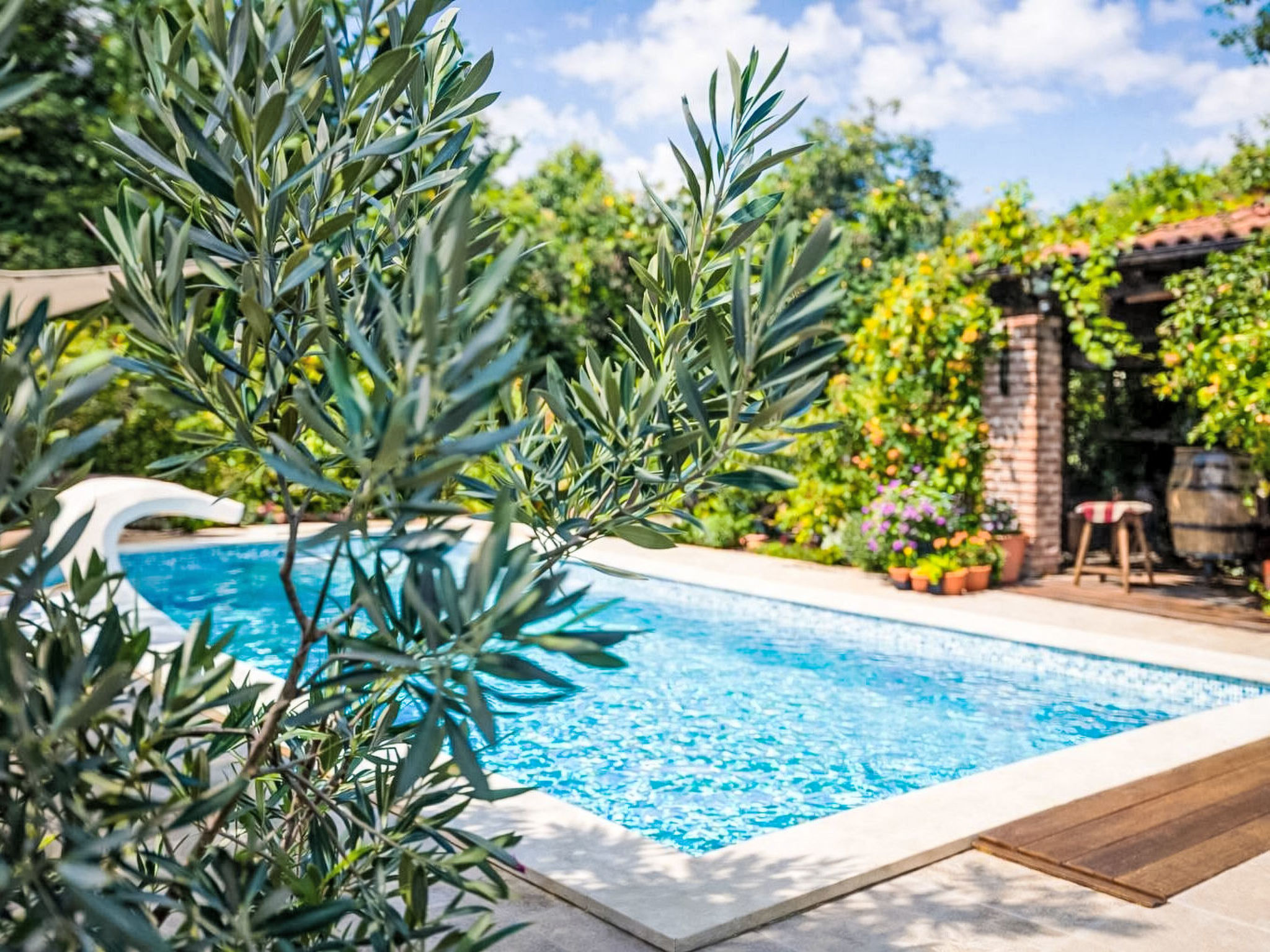 Holiday home CASA SOLE **** beheizter pool - Draußen