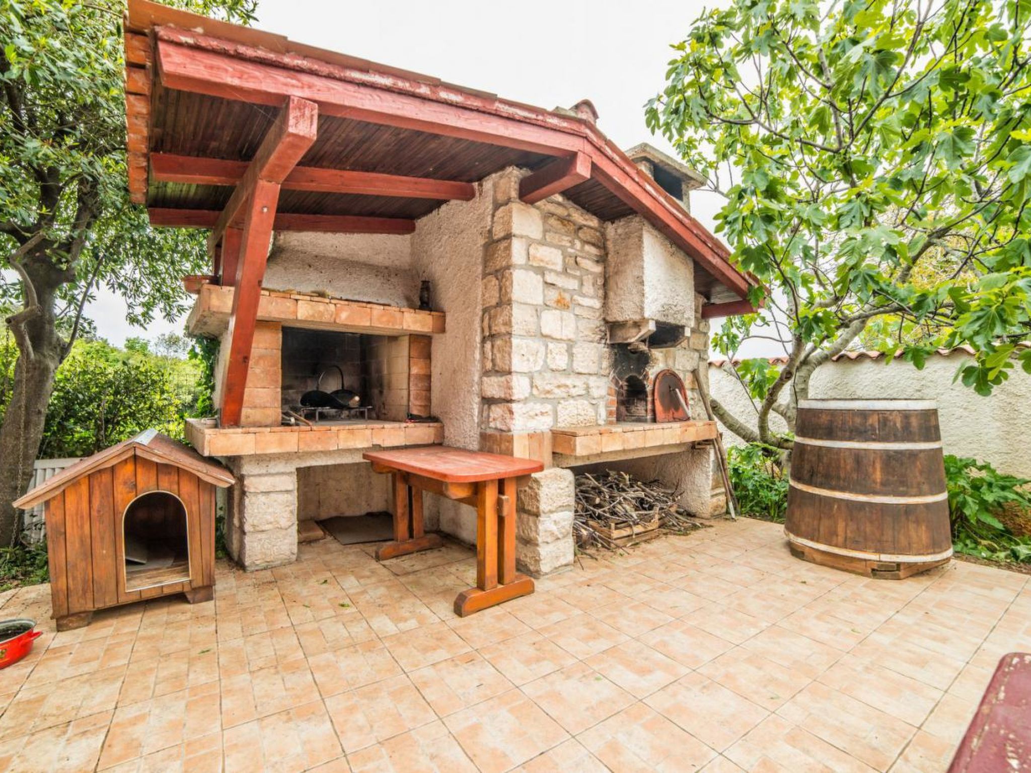 Ferienhaus in Bokordici (Kroatien) und 1 Hund erlaubt