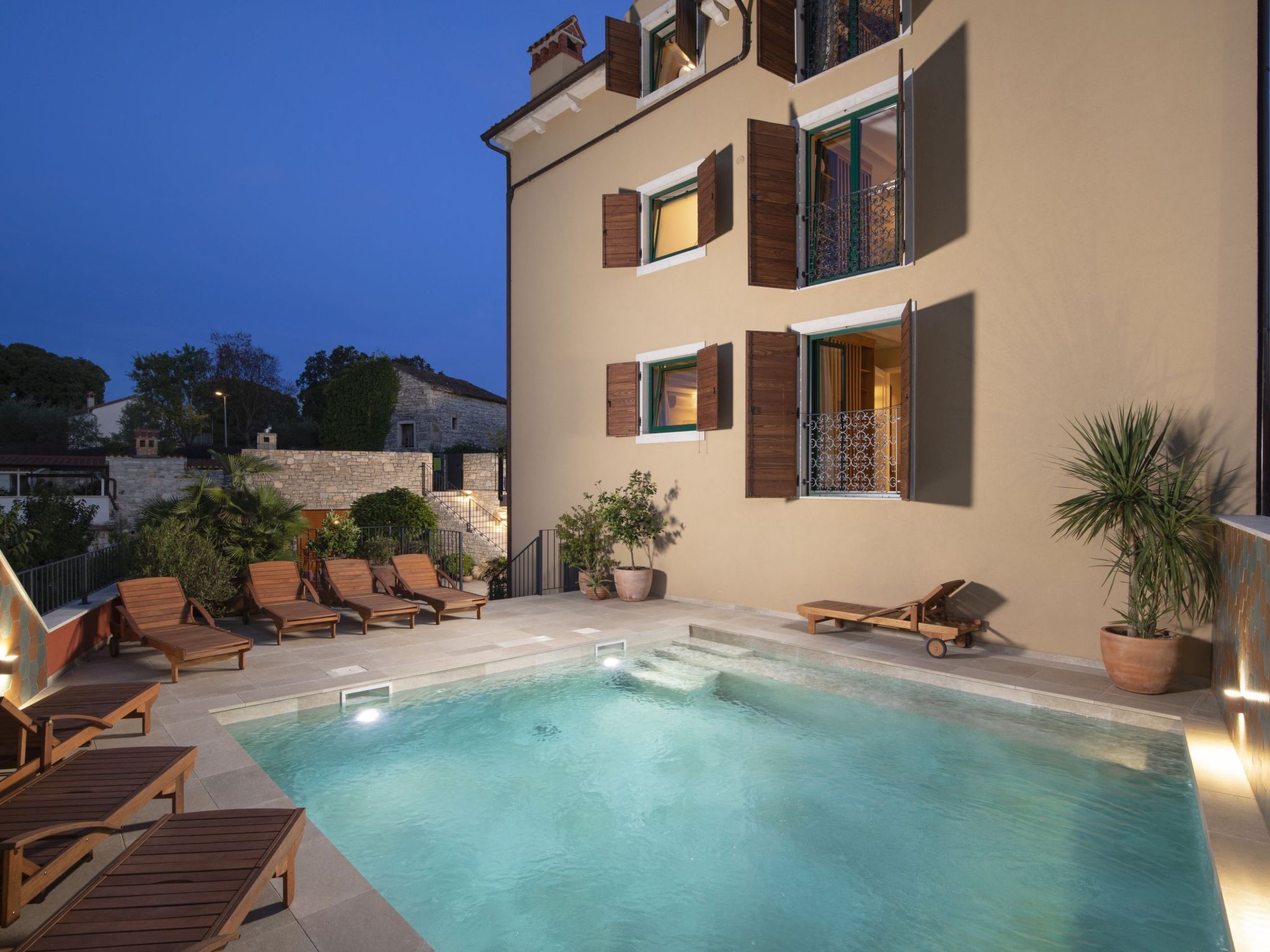 Vakantiehuis met privé zwembad in Rovinj/Bale (Kroatië) voor 13 personen