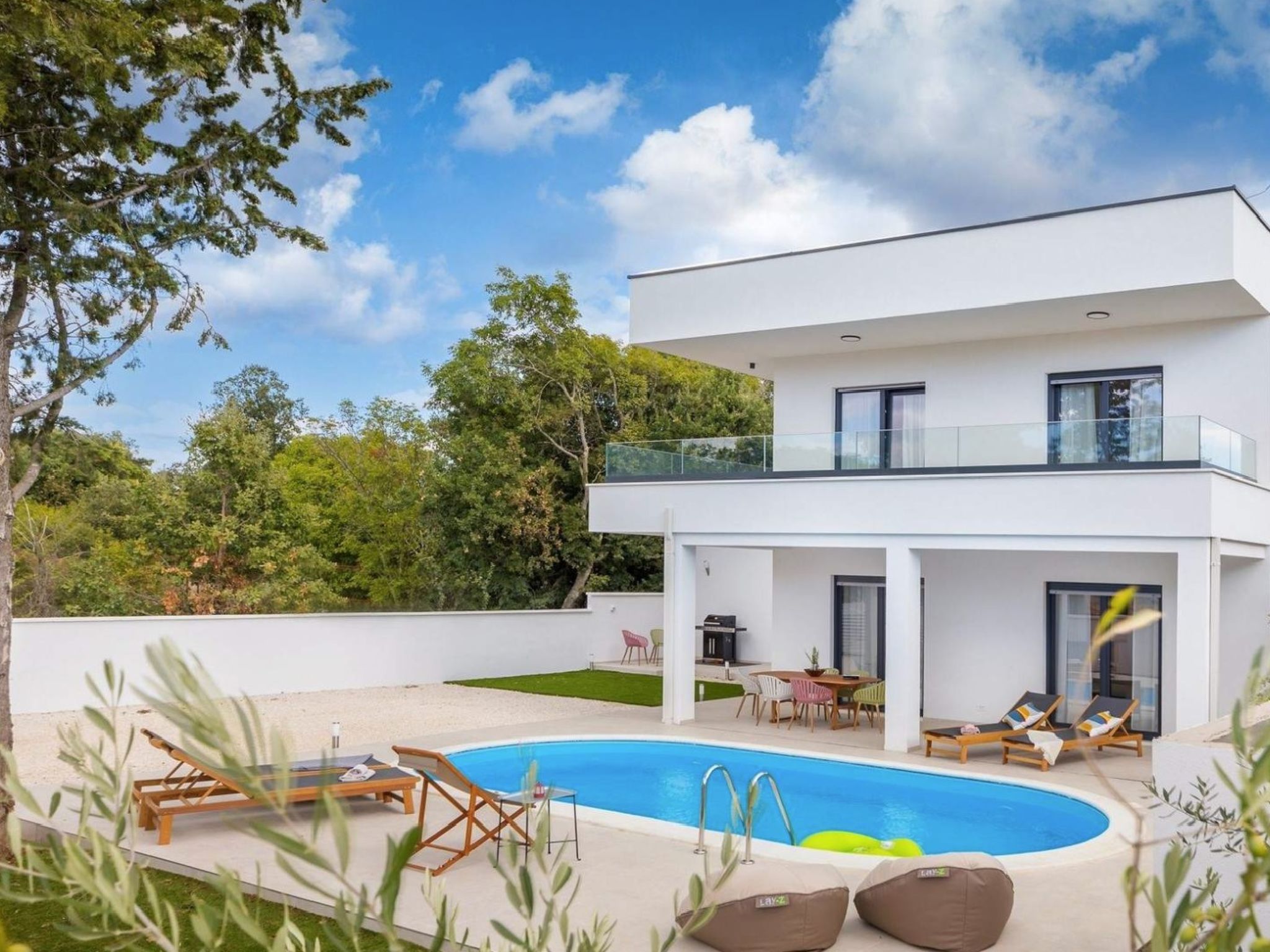 Vakantiehuis met privé zwembad in Barbariga (Kroatië) voor 8 personen