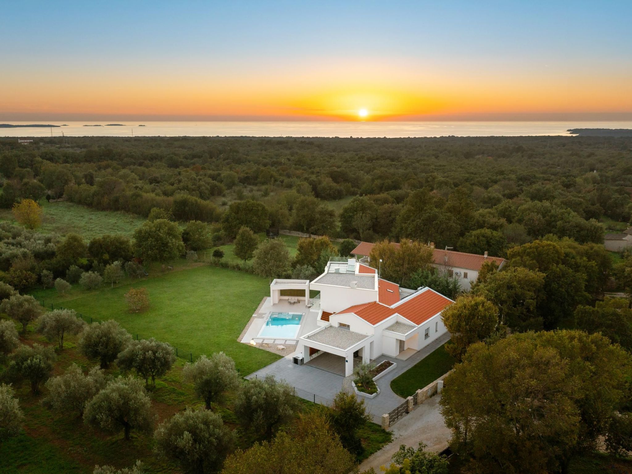 Vakantiehuis met privé zwembad in Barbariga (Kroatië) voor 9 personen