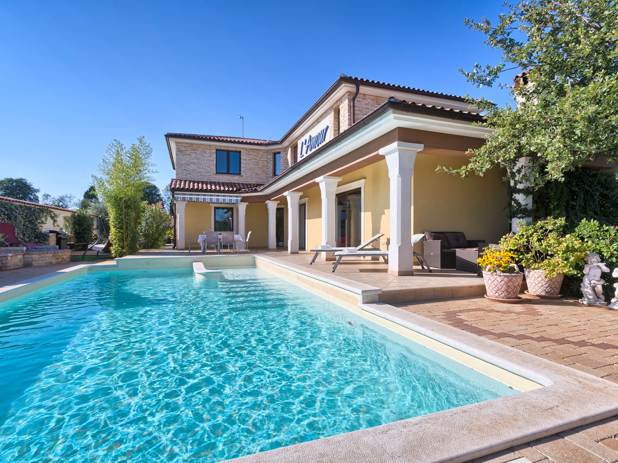 Villa Aldo with private pool by Wiibuk - Draußen
