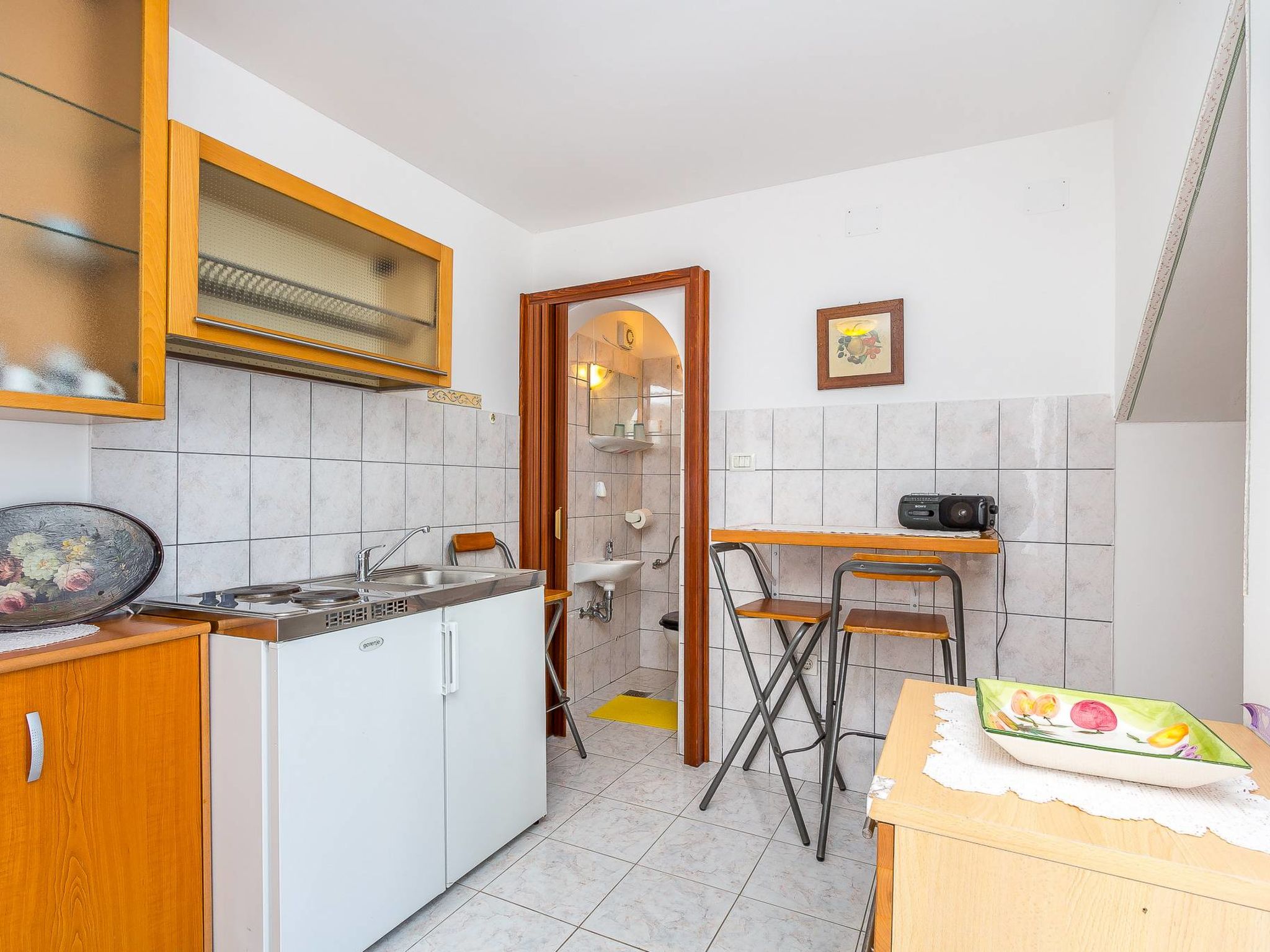 Appartement Mila: Zonovergoten terras met zeezicht in Barbariga, Istrië - foto 14