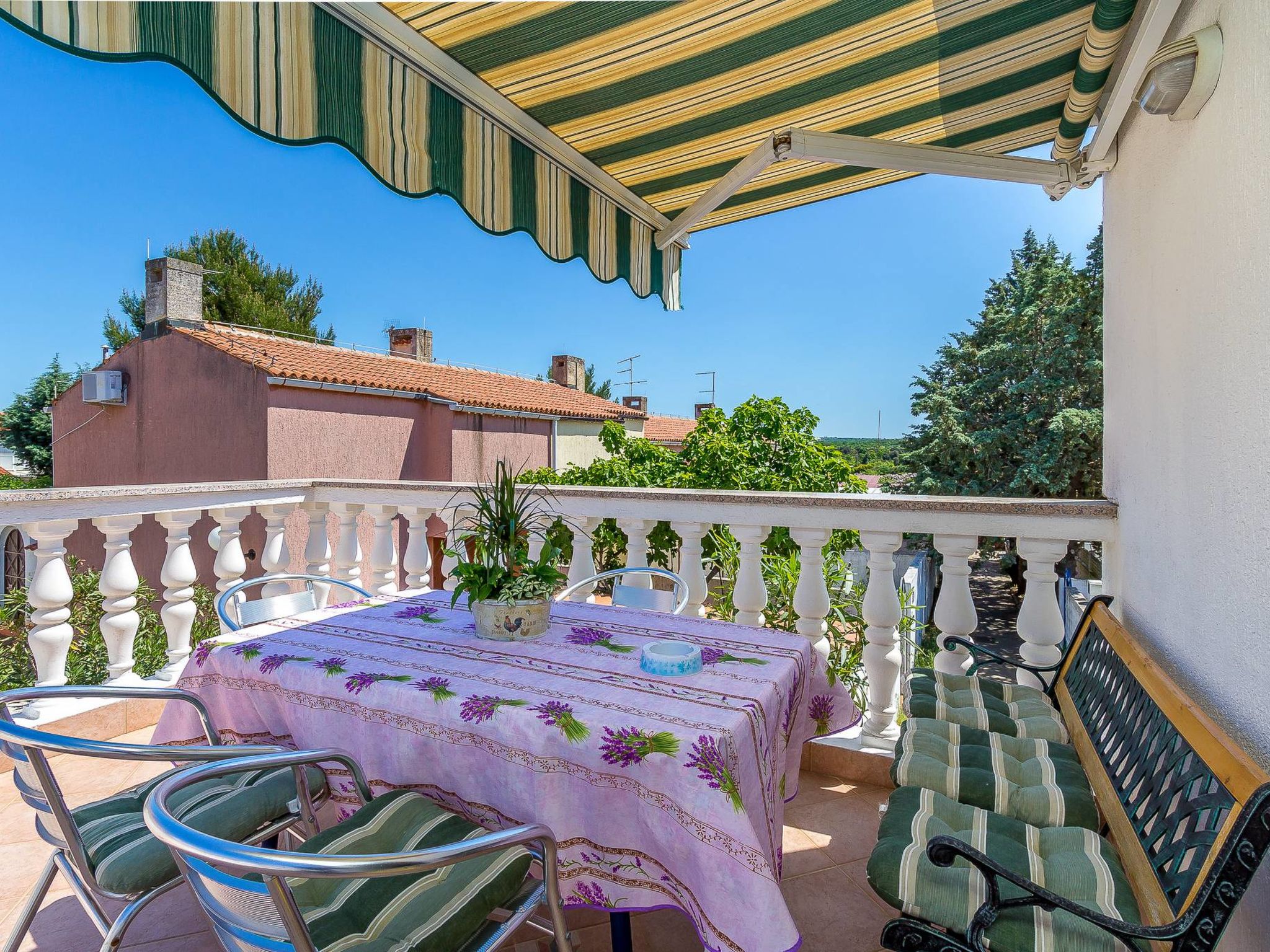 Appartement Mila: Zonovergoten terras met zeezicht in Barbariga, Istrië - foto 8