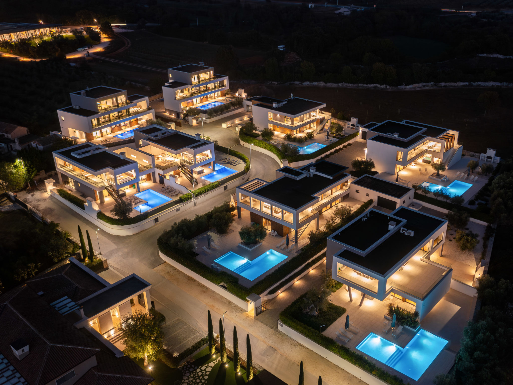 Villa Old Olive III – Vue aérienne, photo 41 sur 50